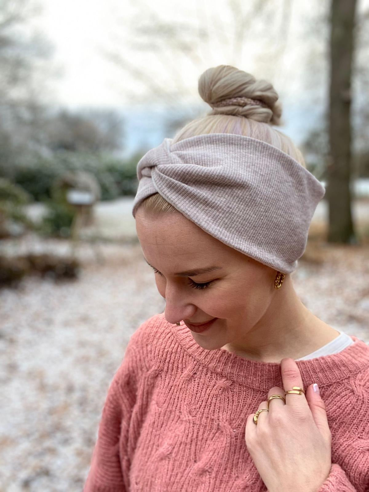 Signatur Ribb Haarband gefüttert