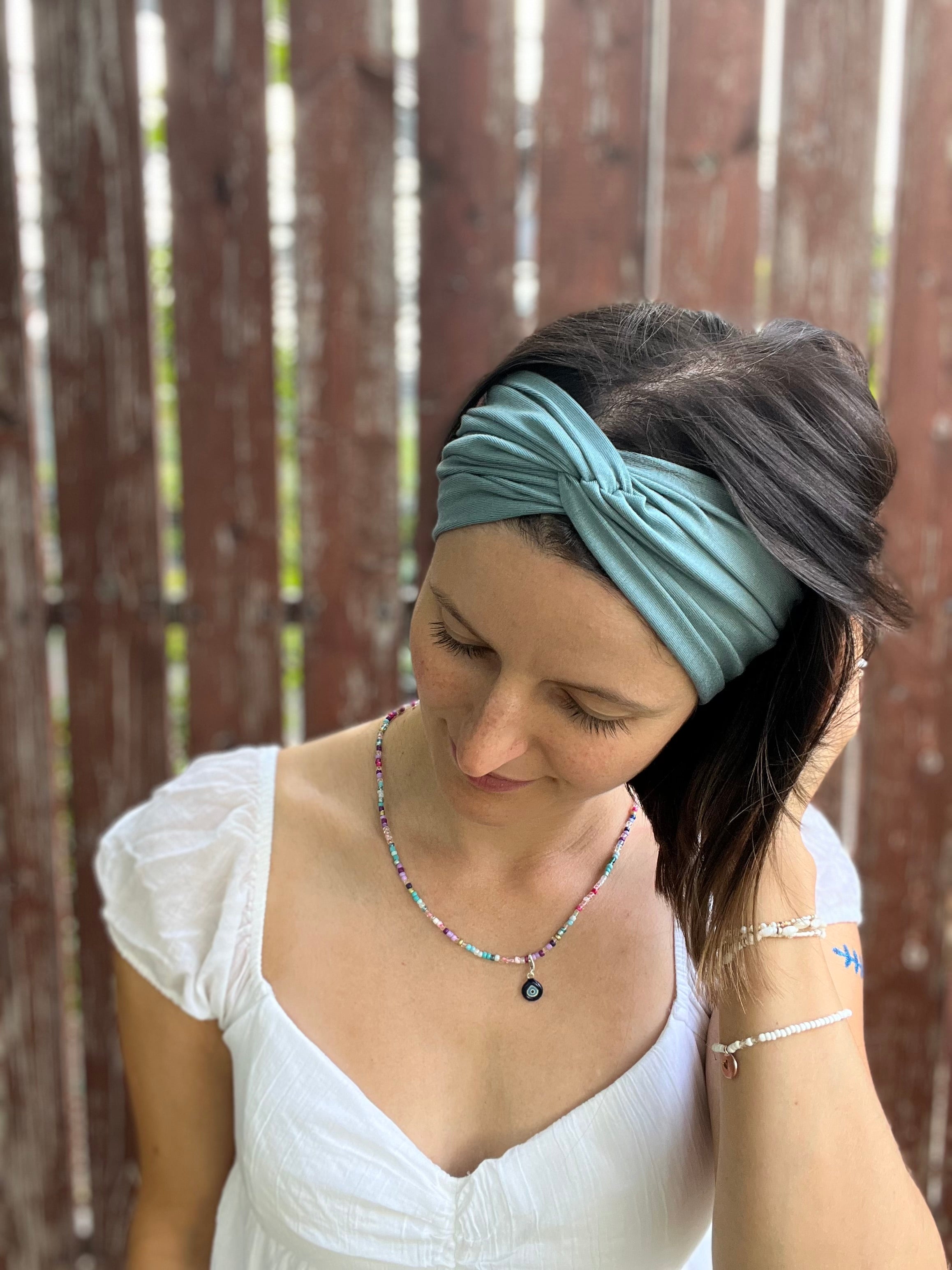 Neu-> Bambus Bandeau Haarband in 20cm