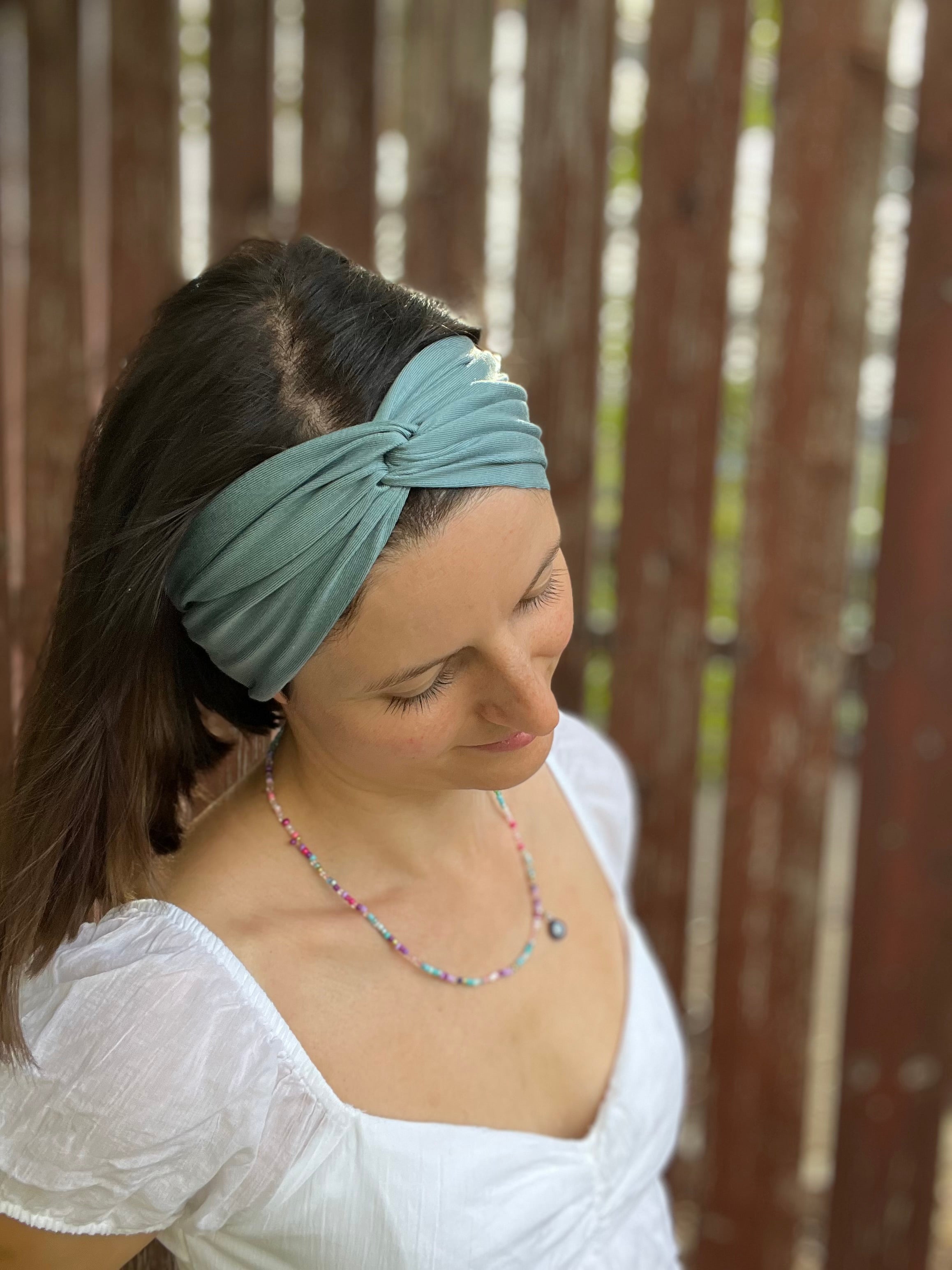 Neu-> Bambus Bandeau Haarband in 16cm