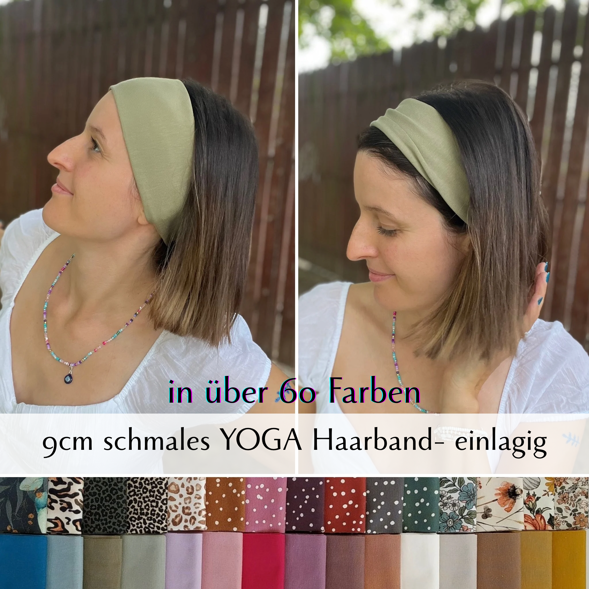 YOGA Haarband in 9cm