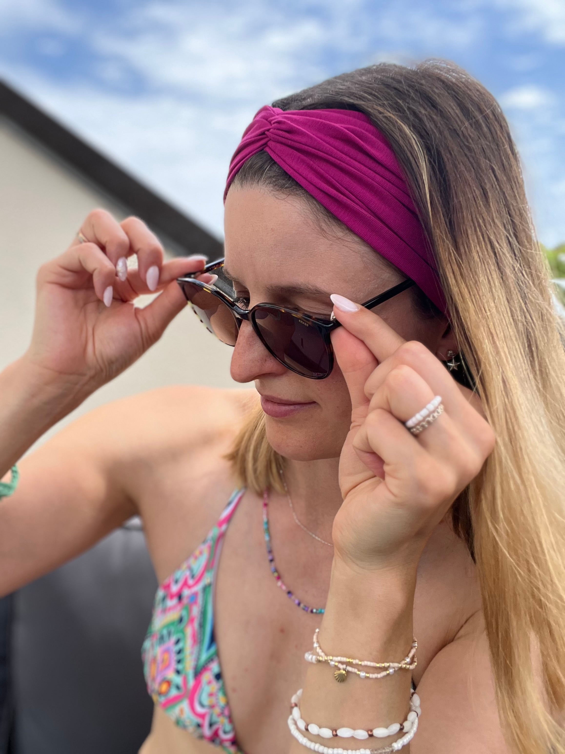 Bambus Twist Haarband – weich & rutschfest