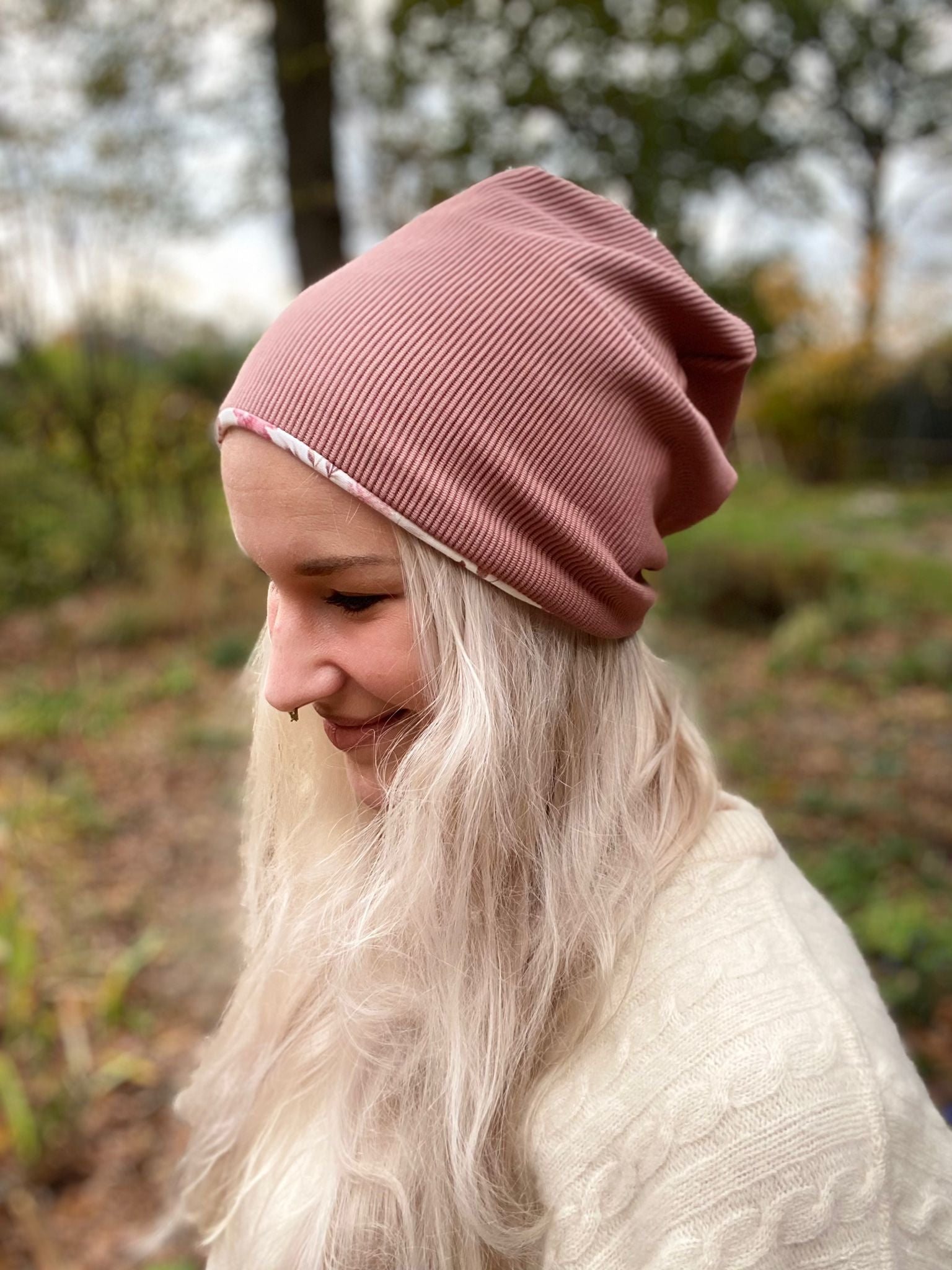 Wendemütze, Loop & Haarband