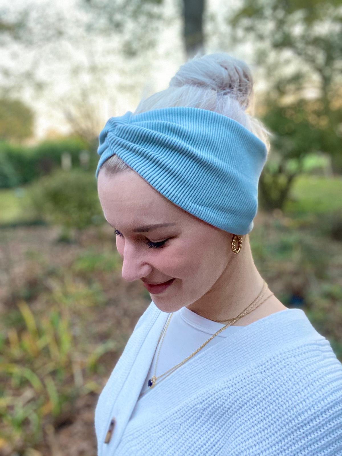 Signatur Set Stirnband & Loop – gefüttert & komfortabel