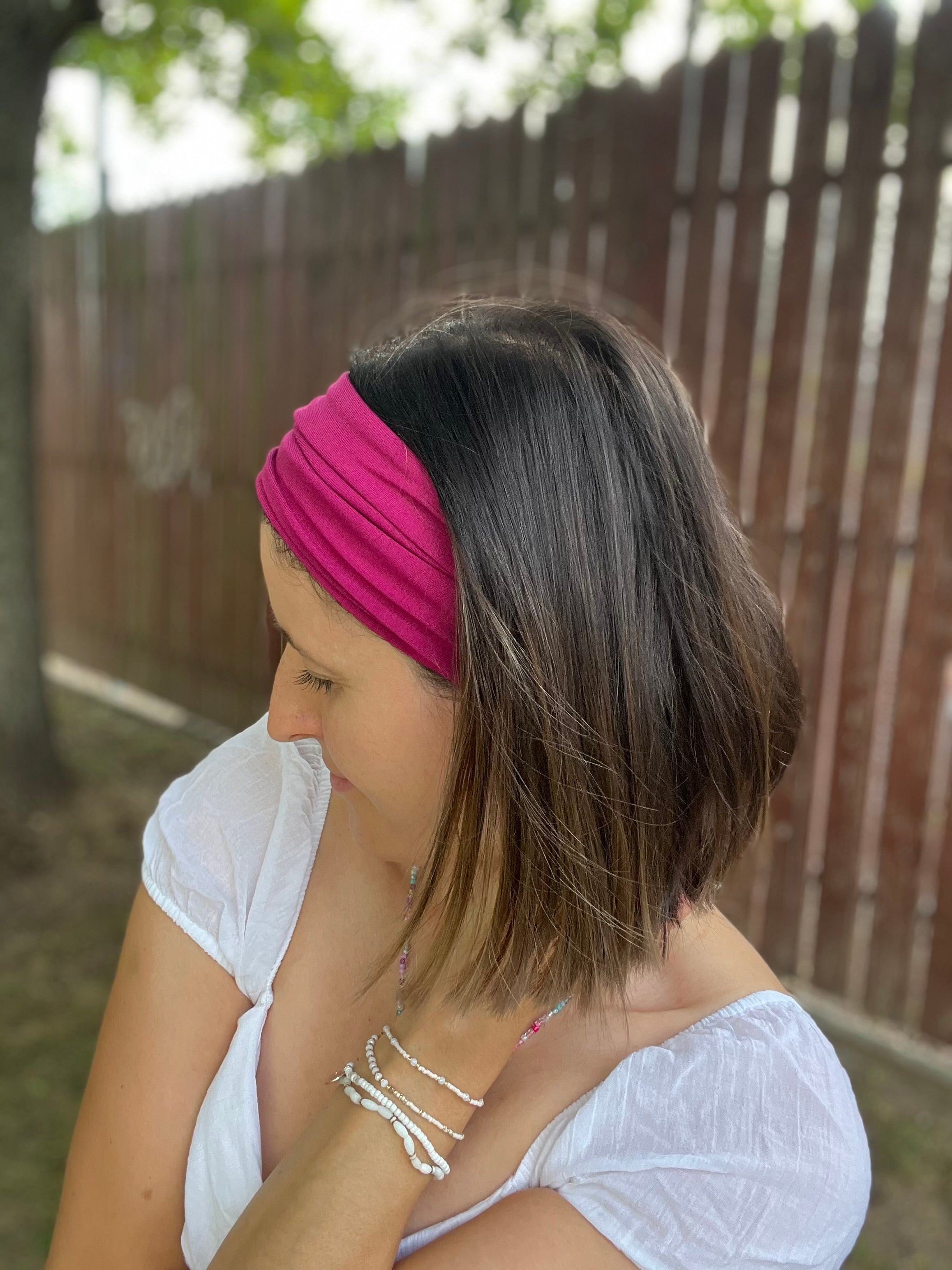 Neu-> Bambus Yoga Haarband in 16cm