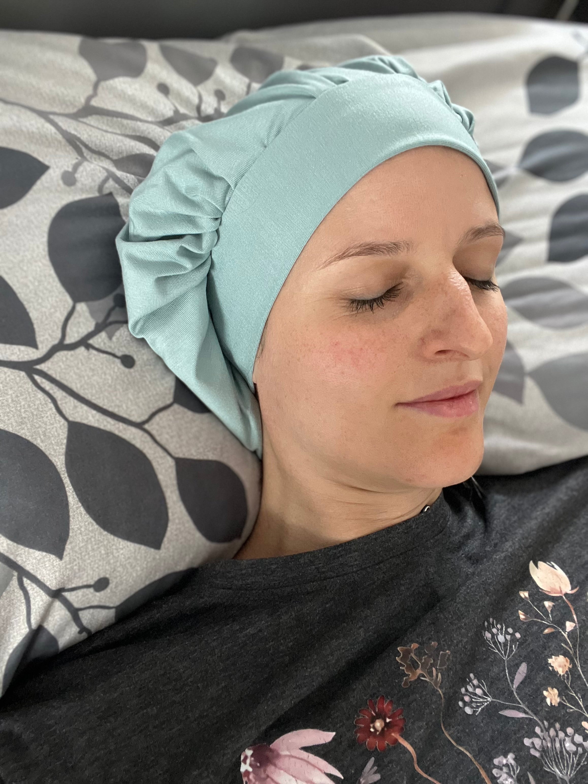 Bambus Ballon Schlafmütze – leicht, bequem & Chemo geeignet