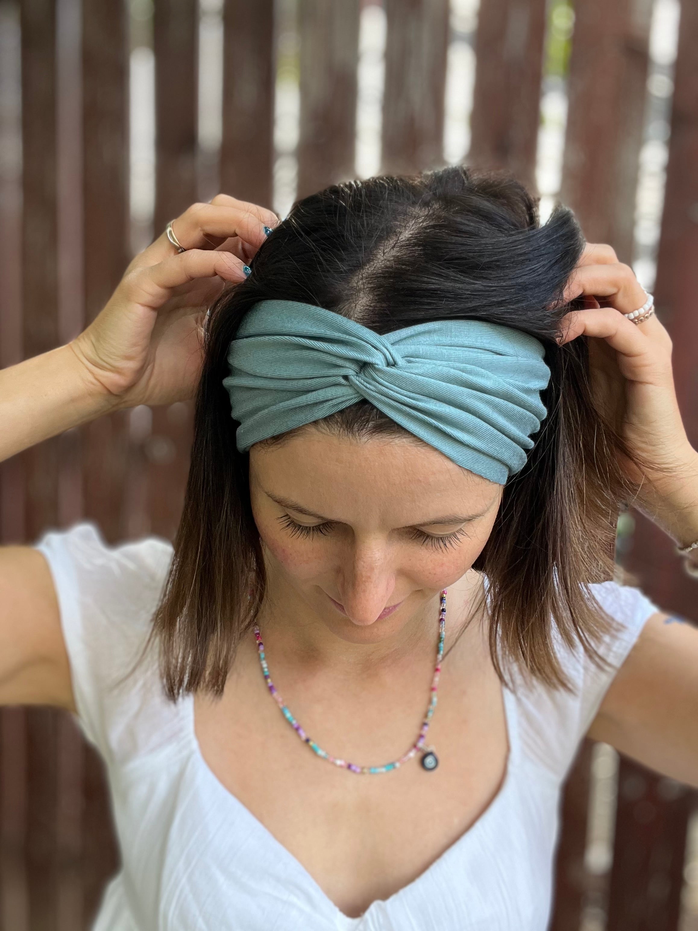 Neu-> Bambus Bandeau Haarband in 16cm