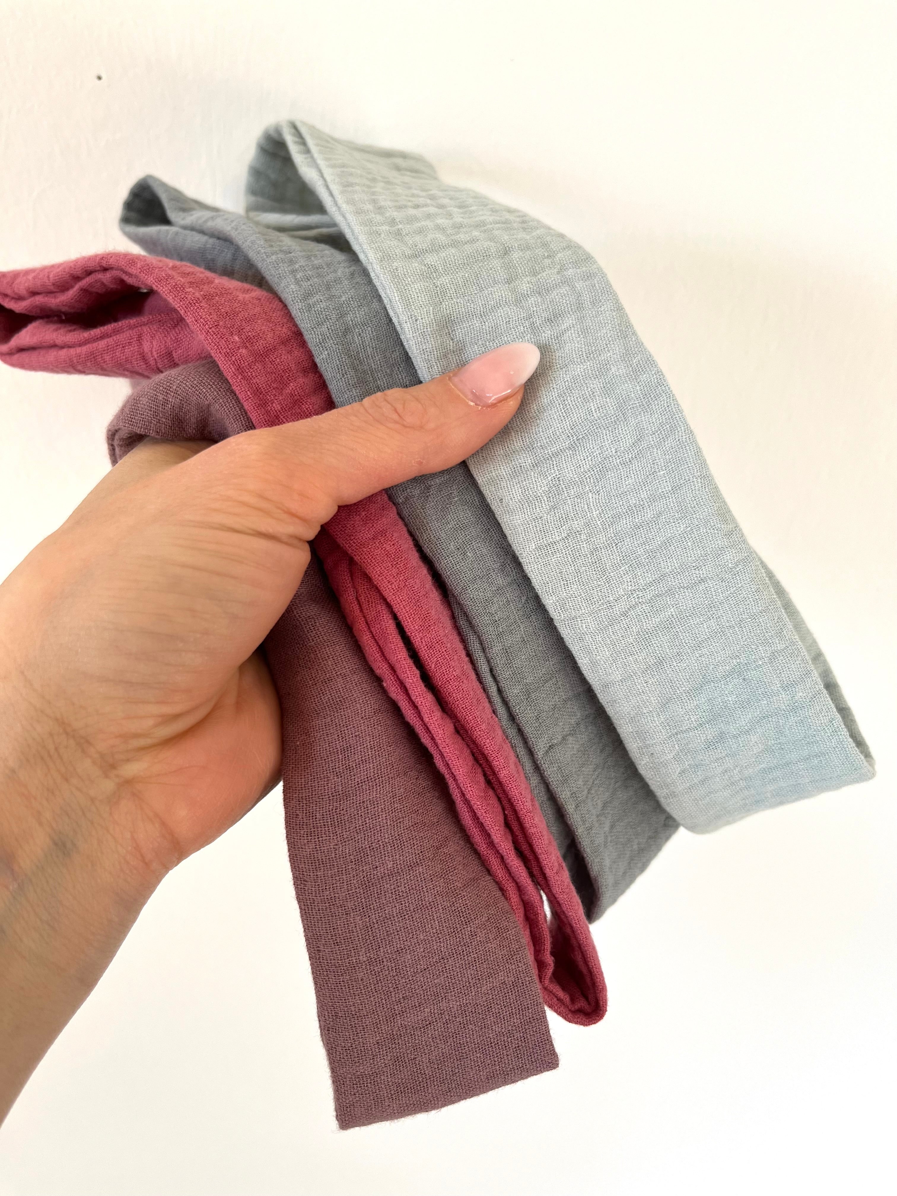 Mini Musselin Haarband – weich & bequem
