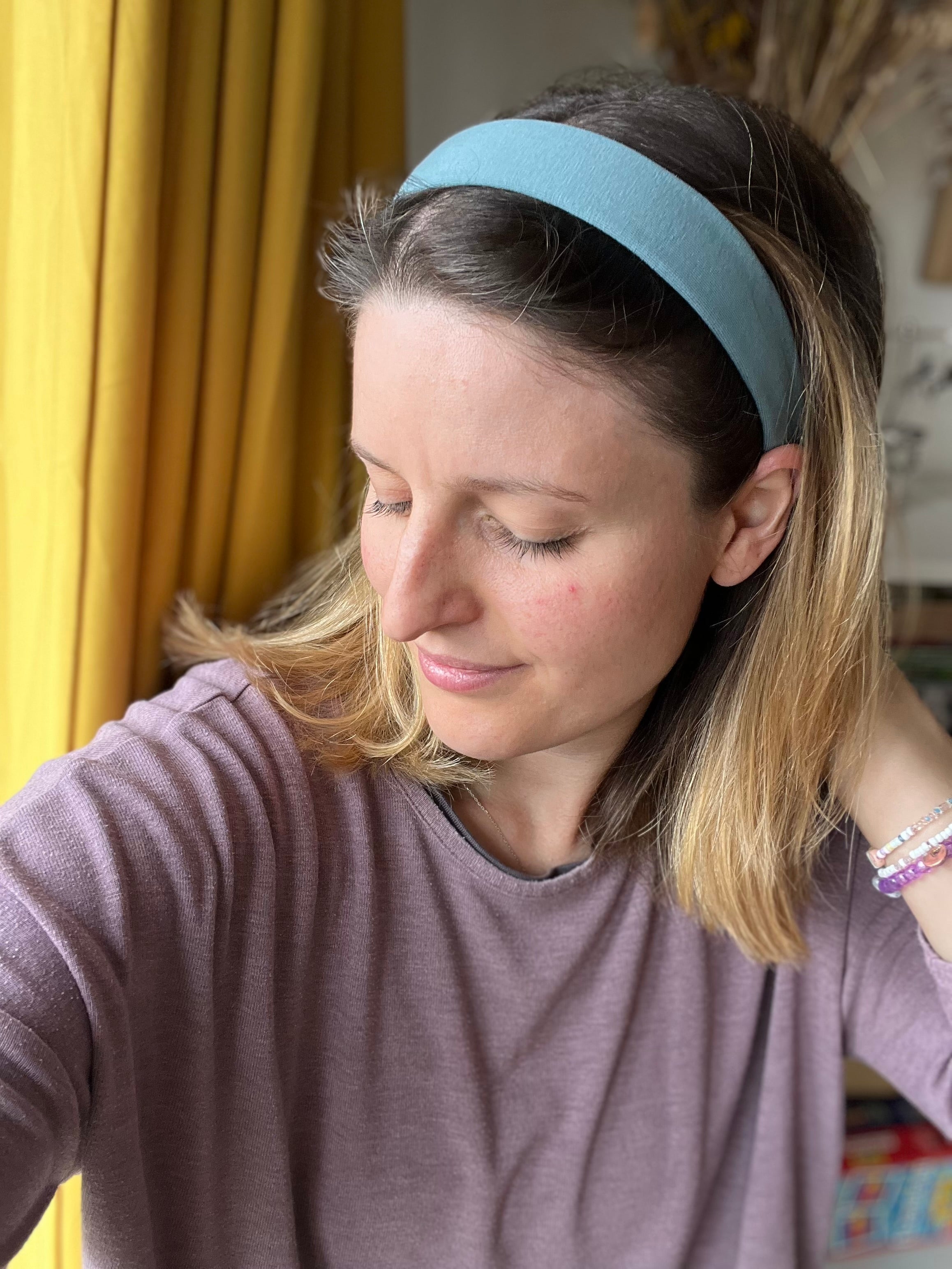 Haarreifen gerade Breit – komfortabel & leicht