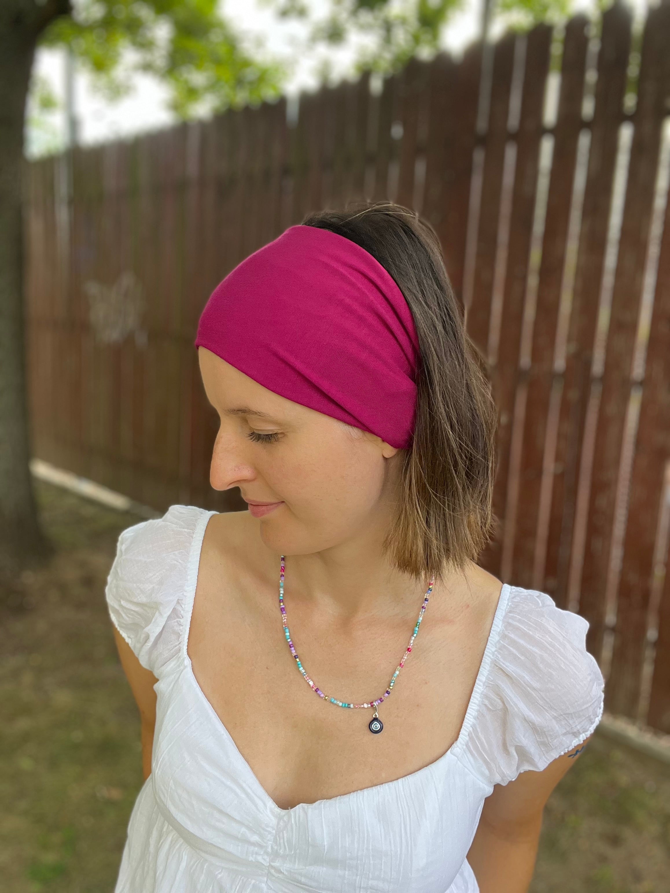 Neu-> Bambus Yoga Haarband in 9cm & 16cm
