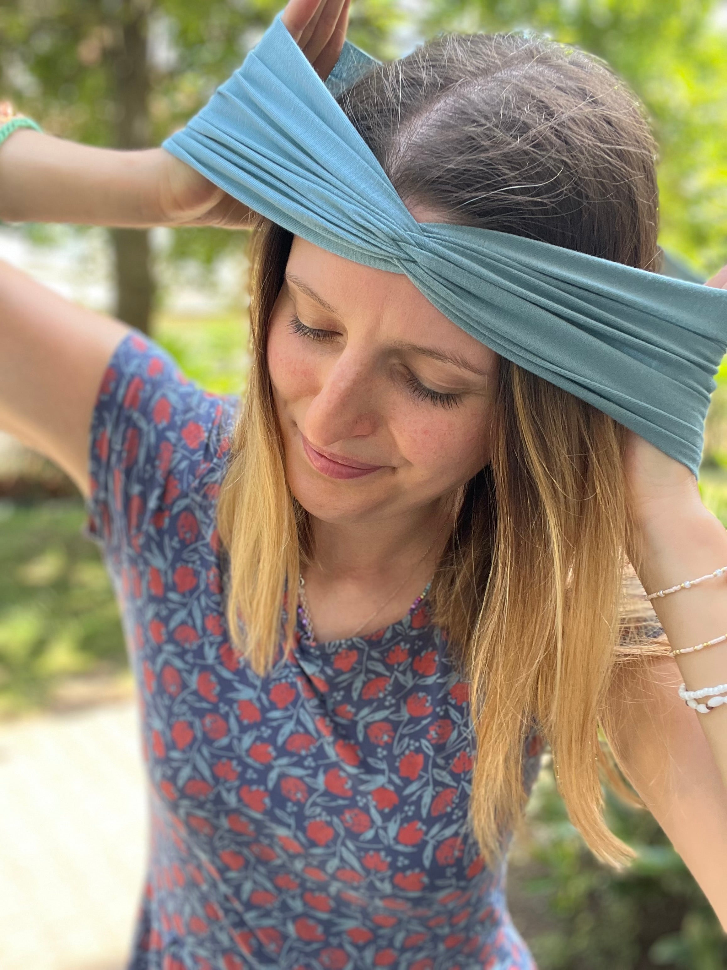 Bambus Twist Haarband – weich & rutschfest