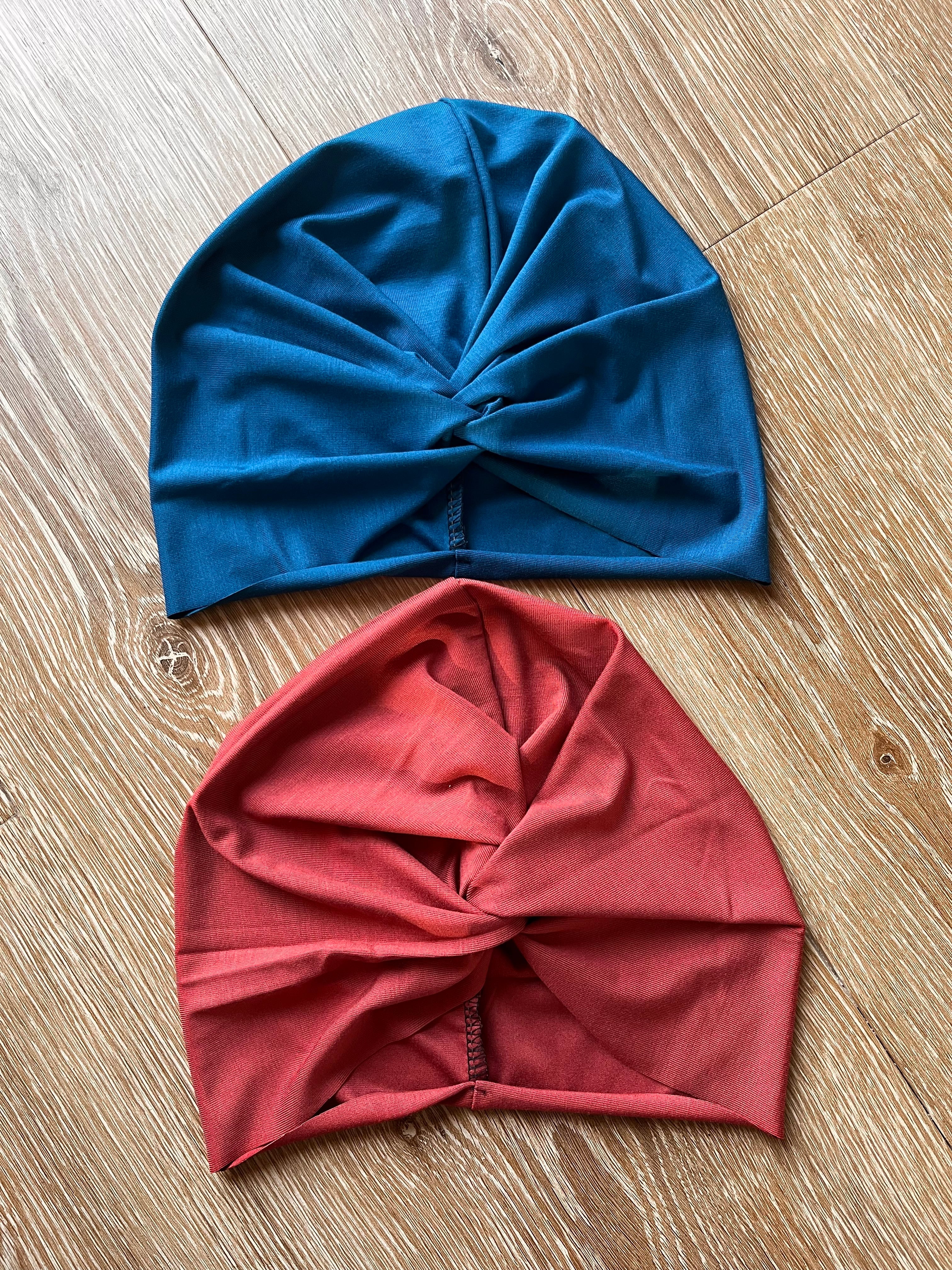 Bambus Twist & Knoten Turban Mütze