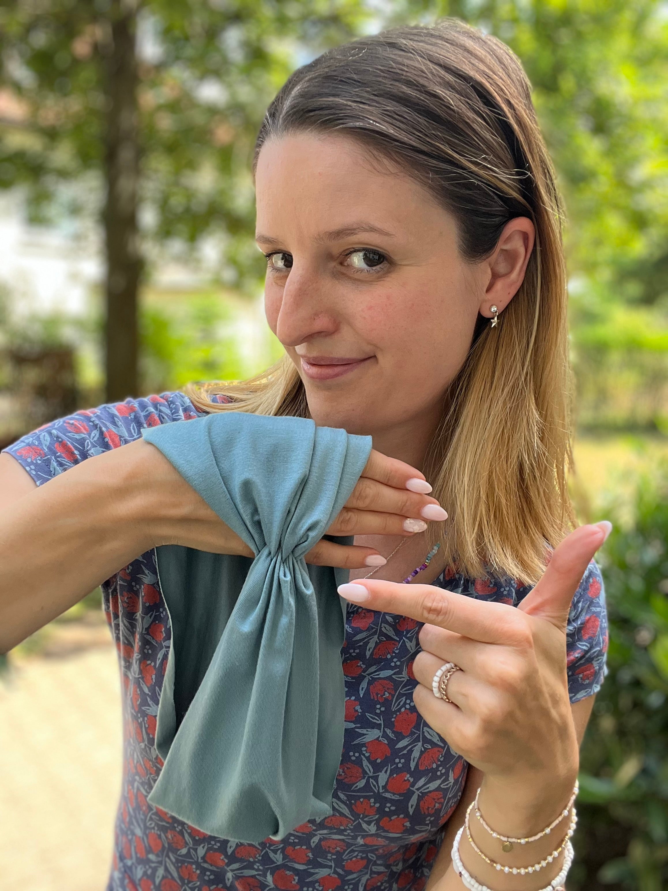 Bambus Twist Haarband – weich & rutschfest