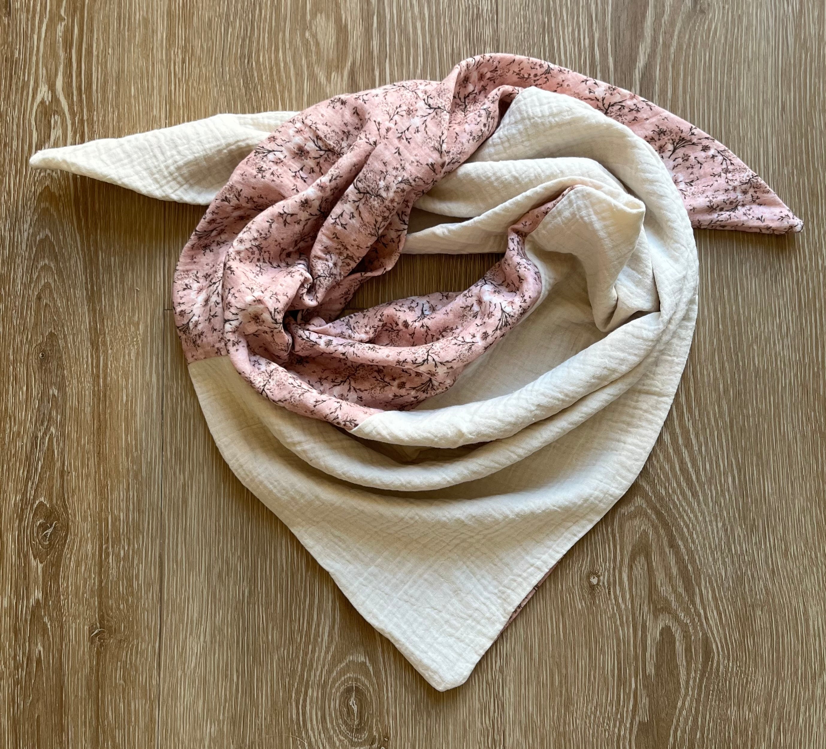 SIGNATUR Musselin Halstuch- Natur