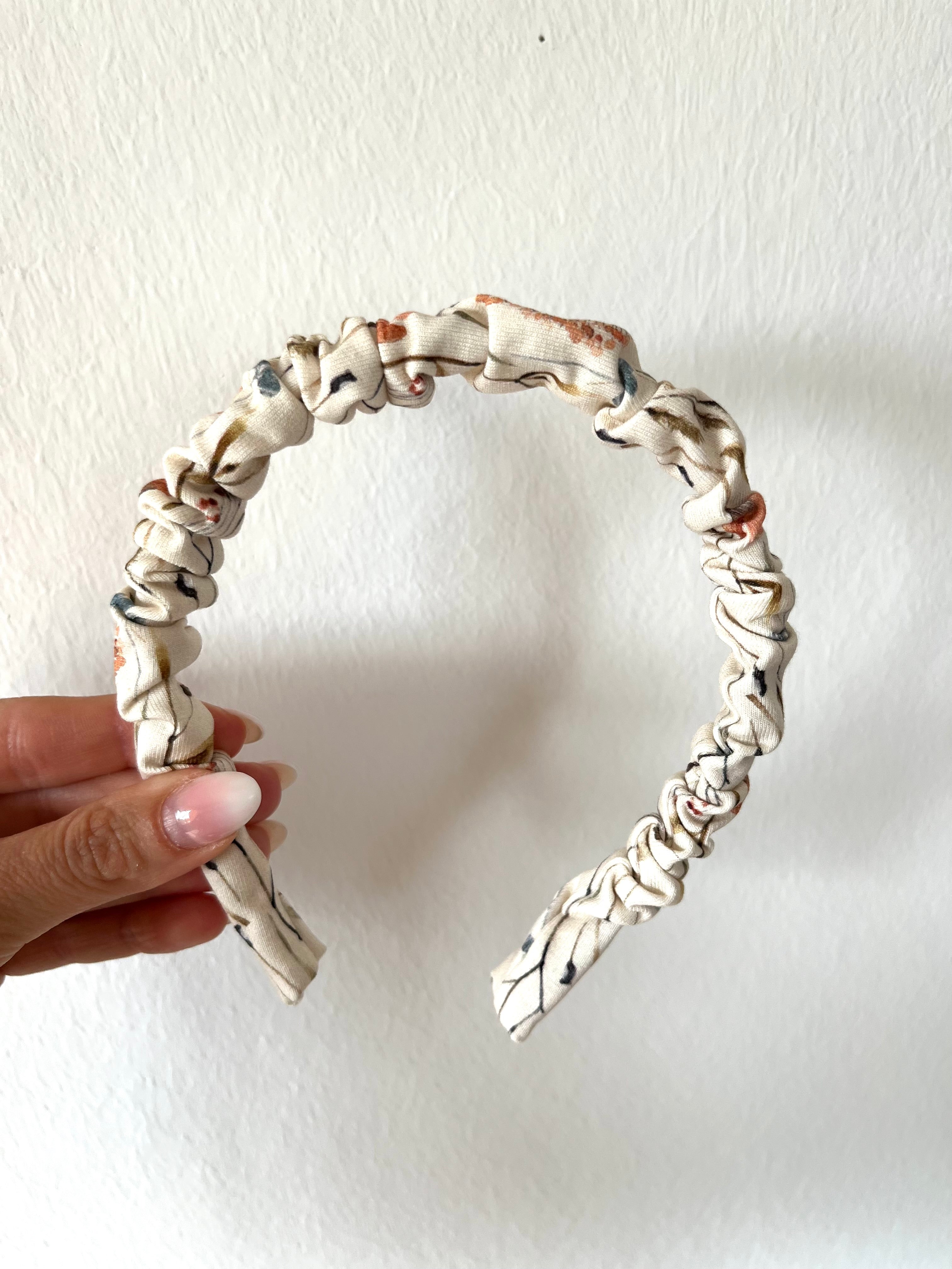 Haarreifen gerafft Mini – leicht & praktisch