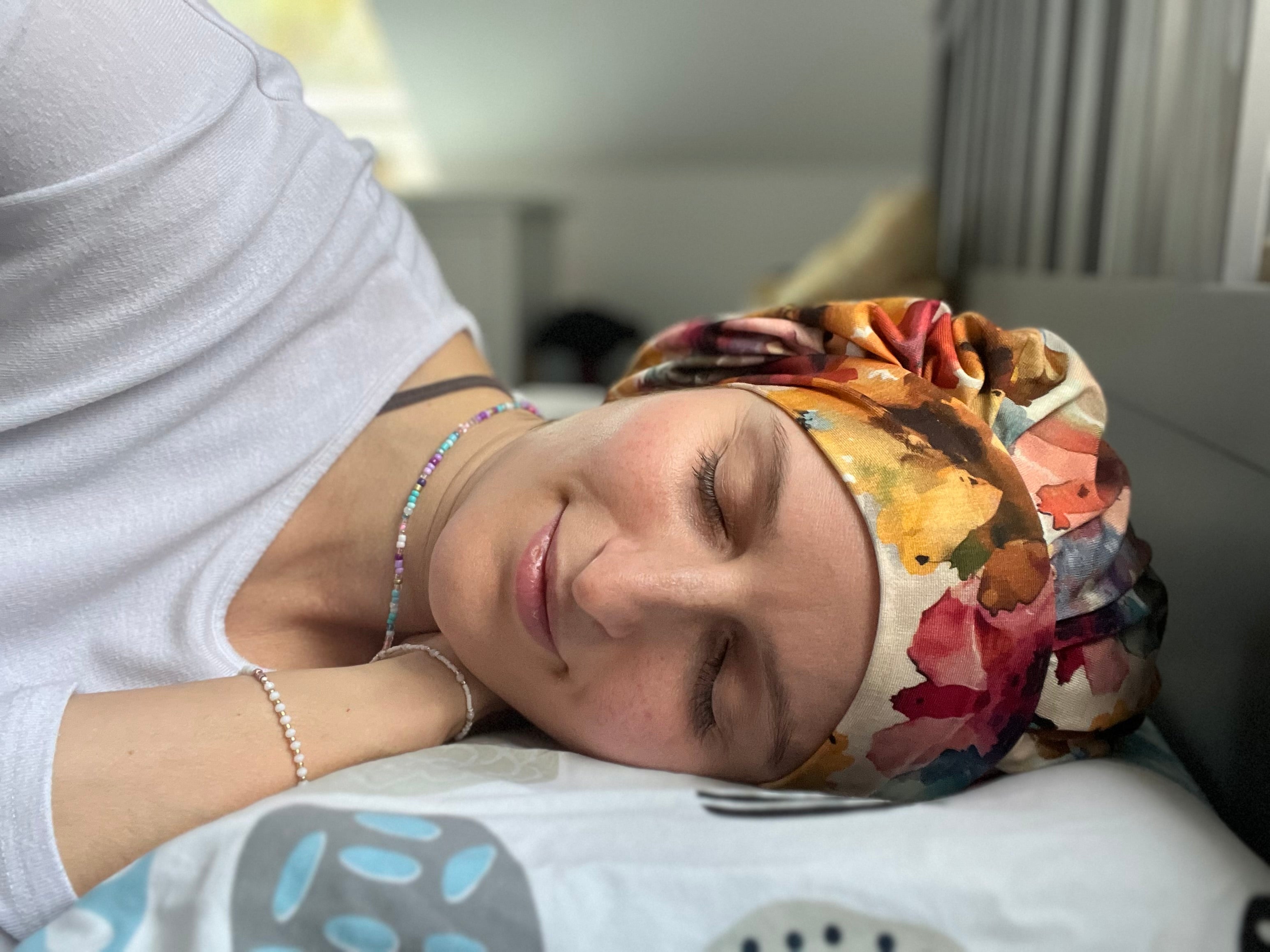 Bambus Ballon Schlafmütze – leicht, bequem & Chemo geeignet