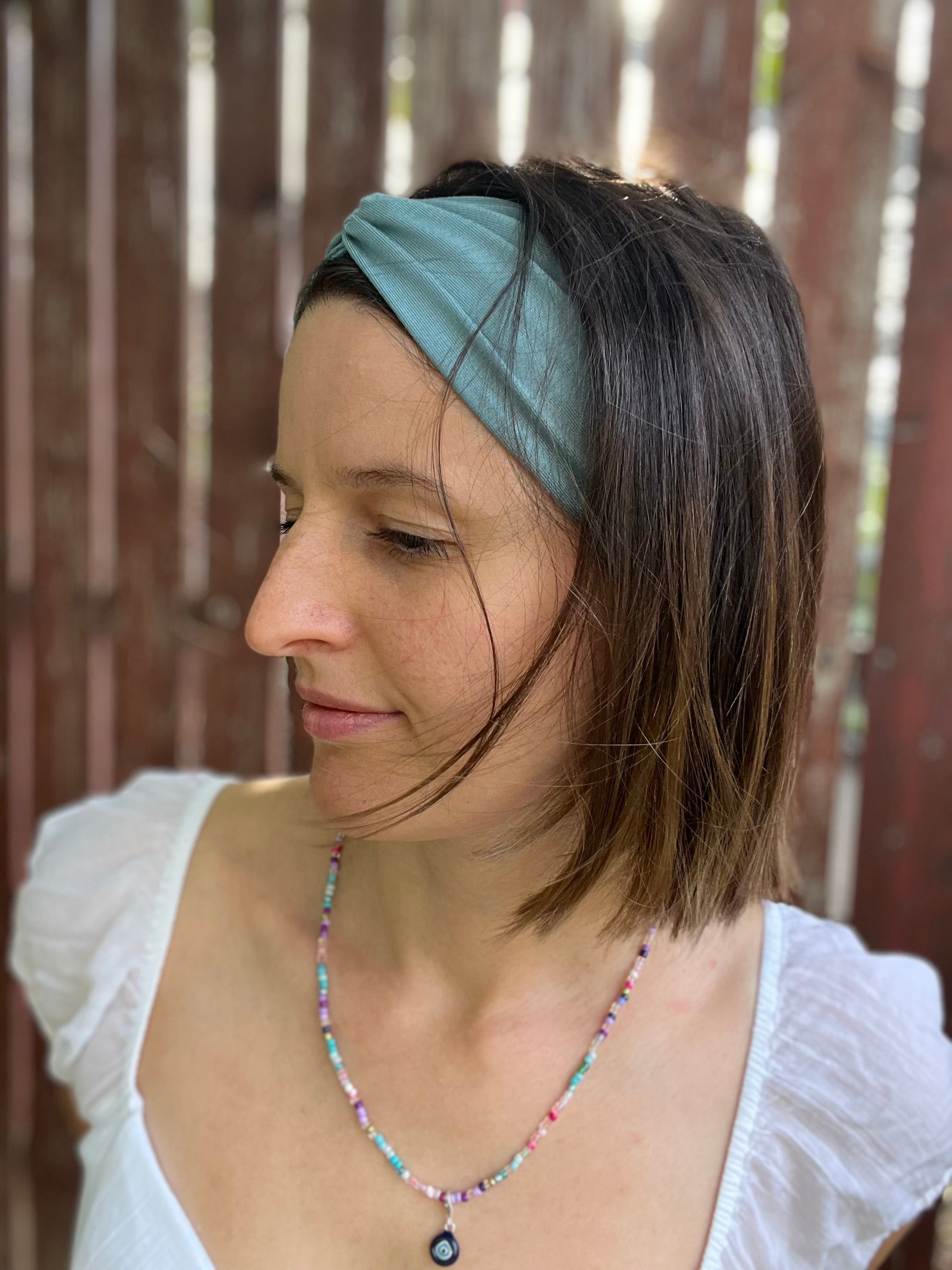 Neu-> Bambus Bandeau Haarband in 12cm