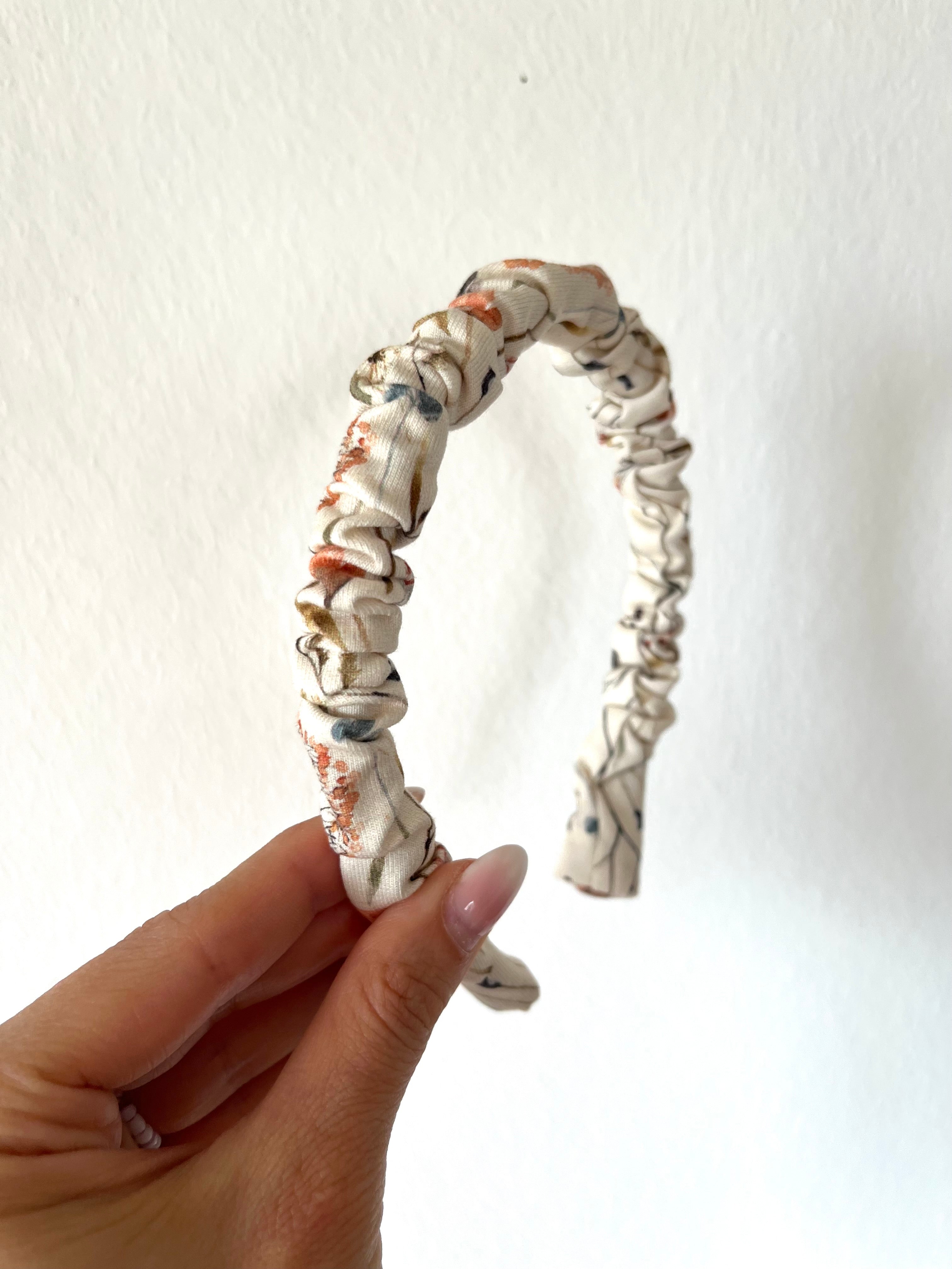 Haarreifen gerafft Mini – leicht & praktisch