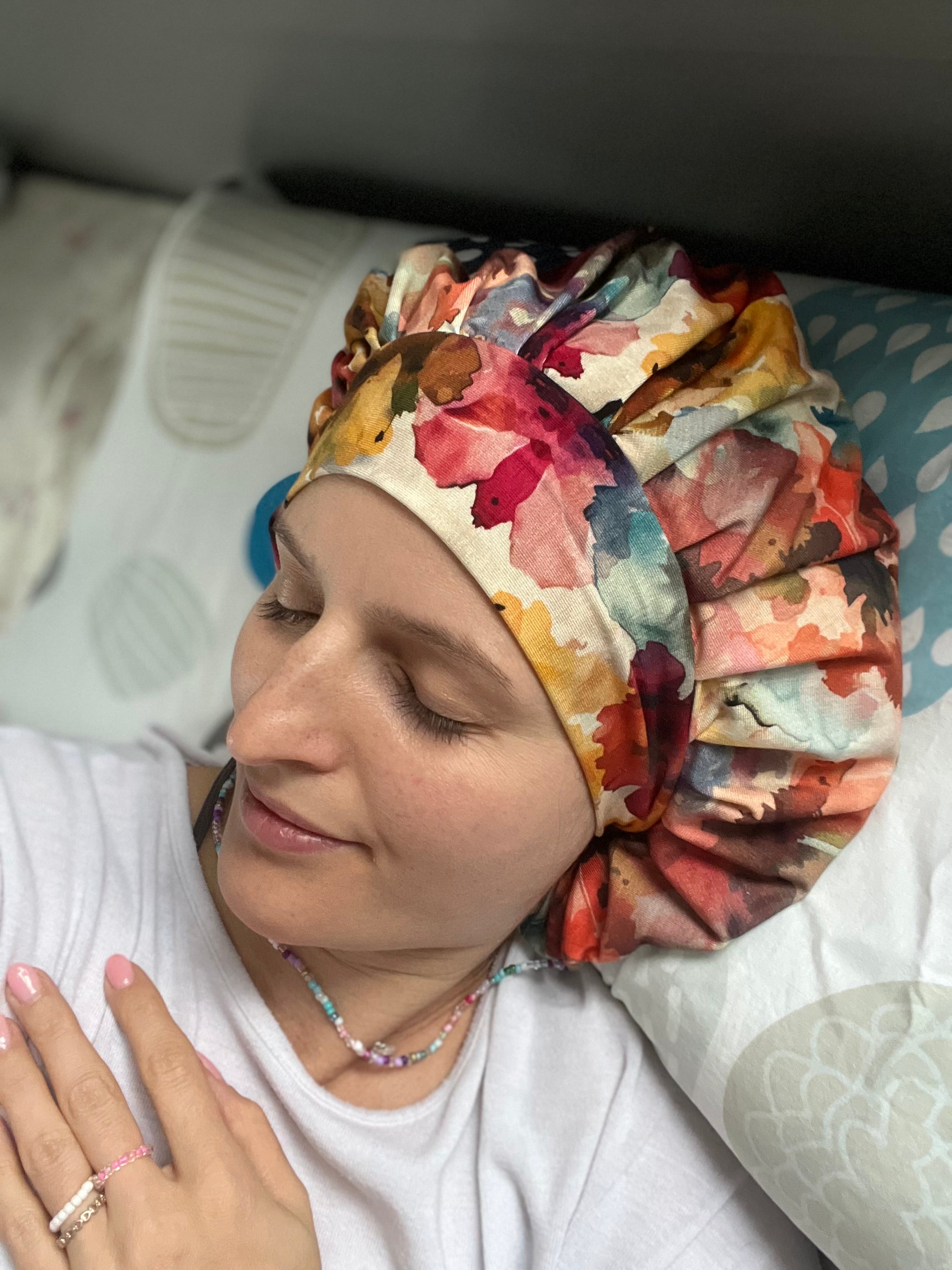 Bambus Ballon Schlafmütze – leicht, bequem & Chemo geeignet
