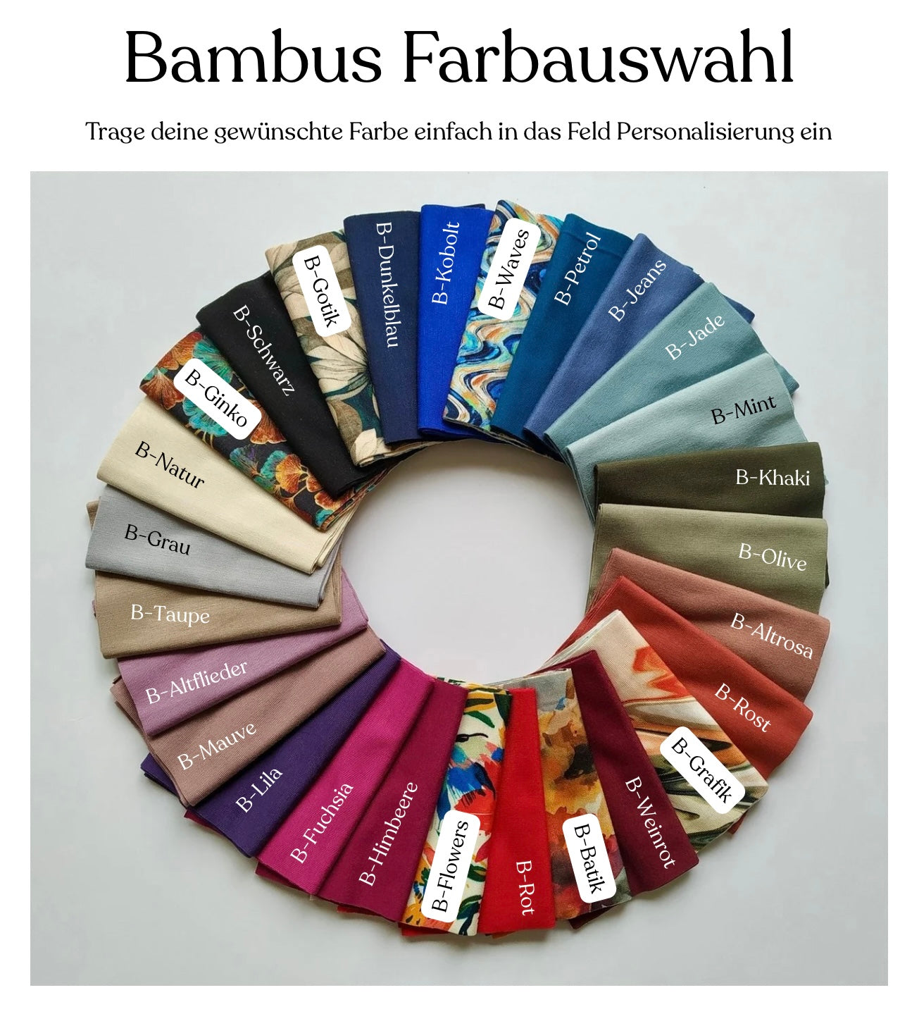 Bambus Mütze - Chemomütze
