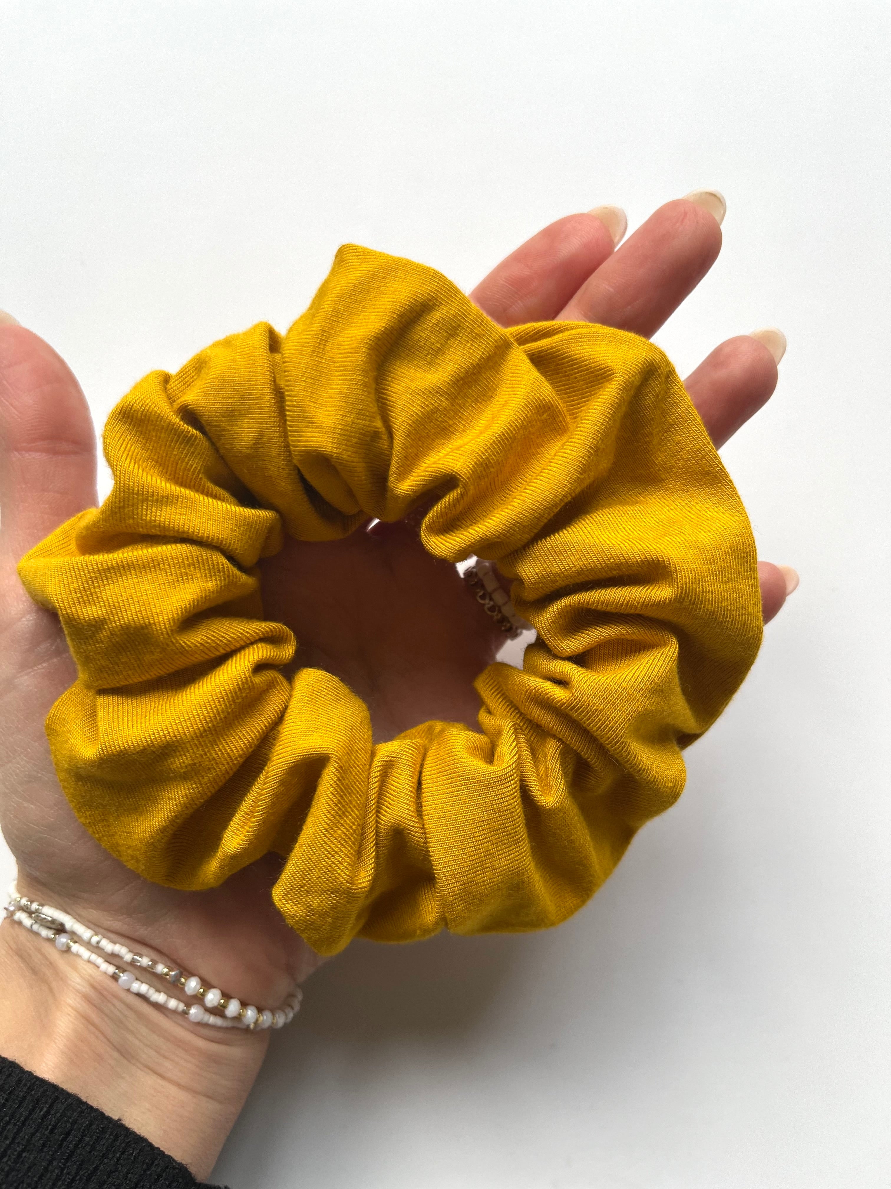 Bambus Scrunchie Kurkuma