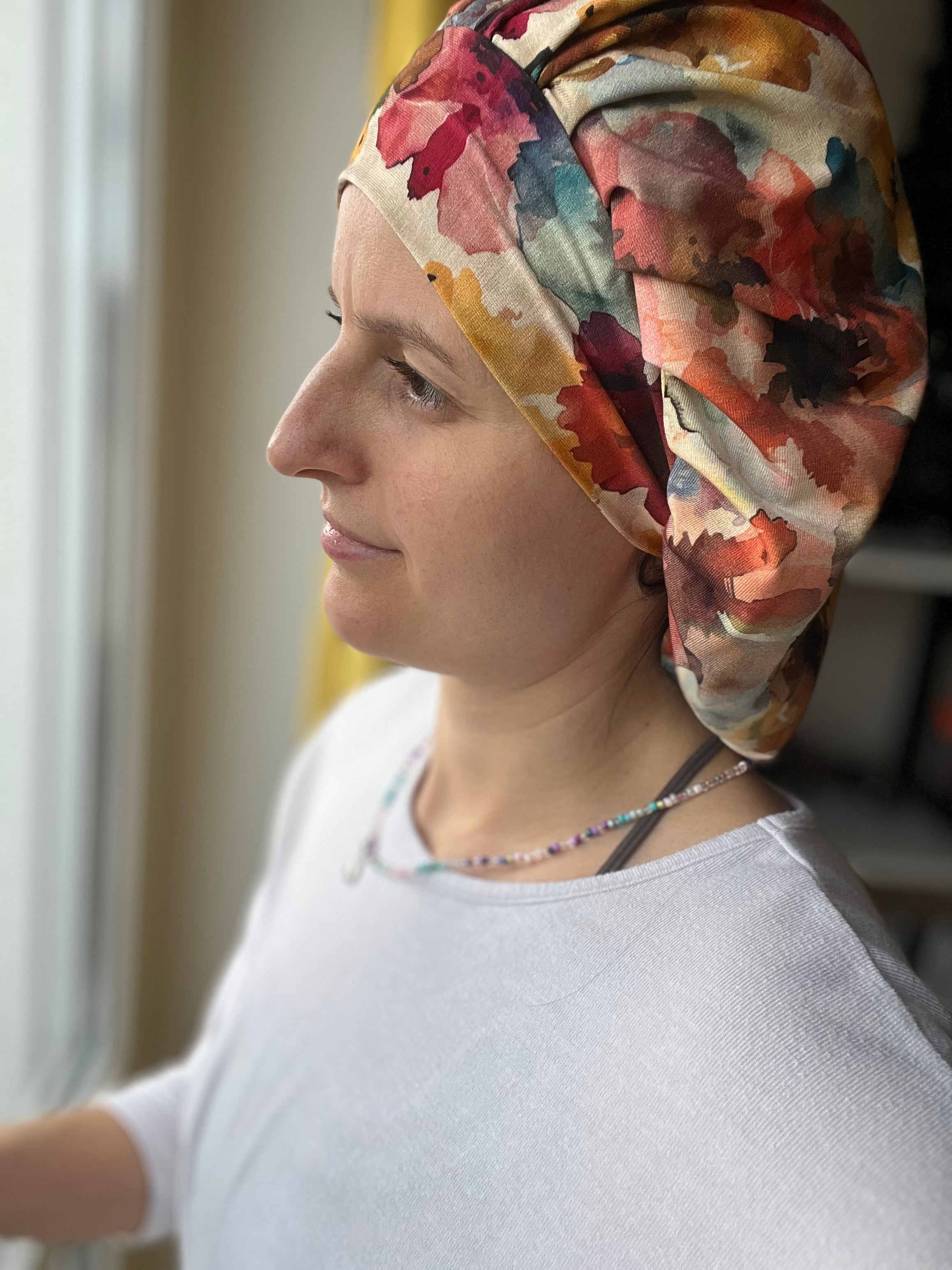 Bambus Ballon Schlafmütze – leicht, bequem & Chemo geeignet