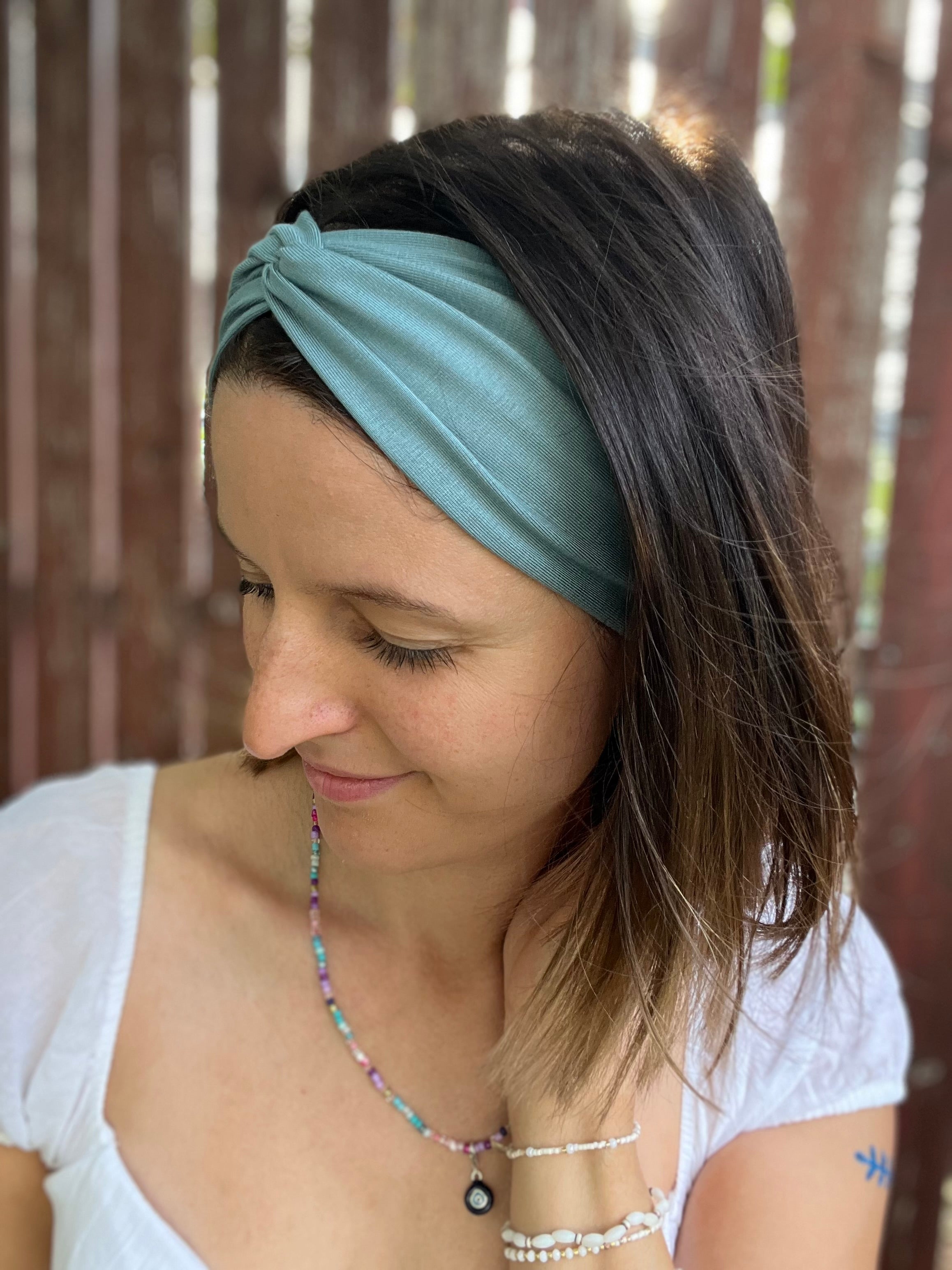 Neu-> Bambus Bandeau Haarband in 12cm