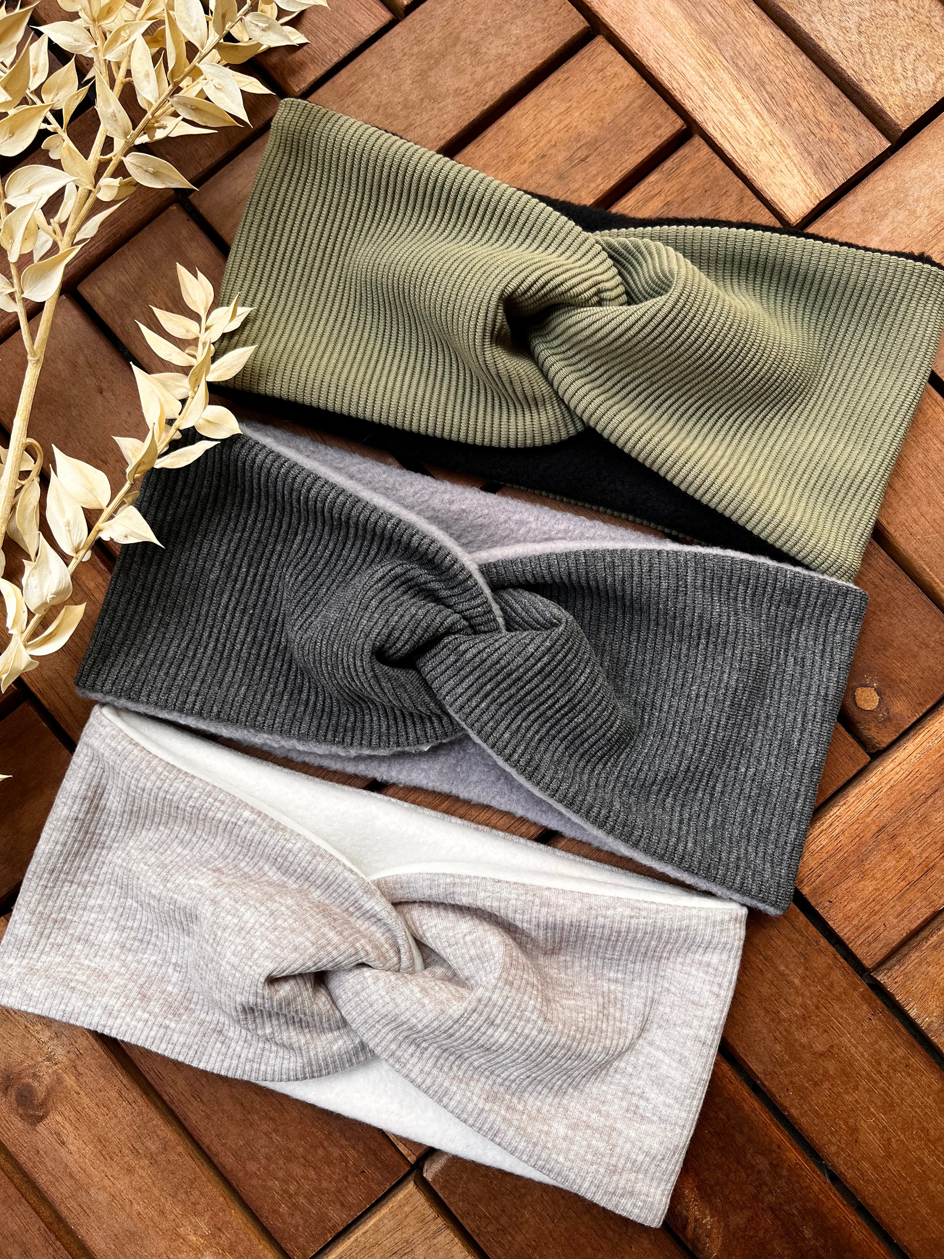 Signatur Ribb Haarband gefüttert