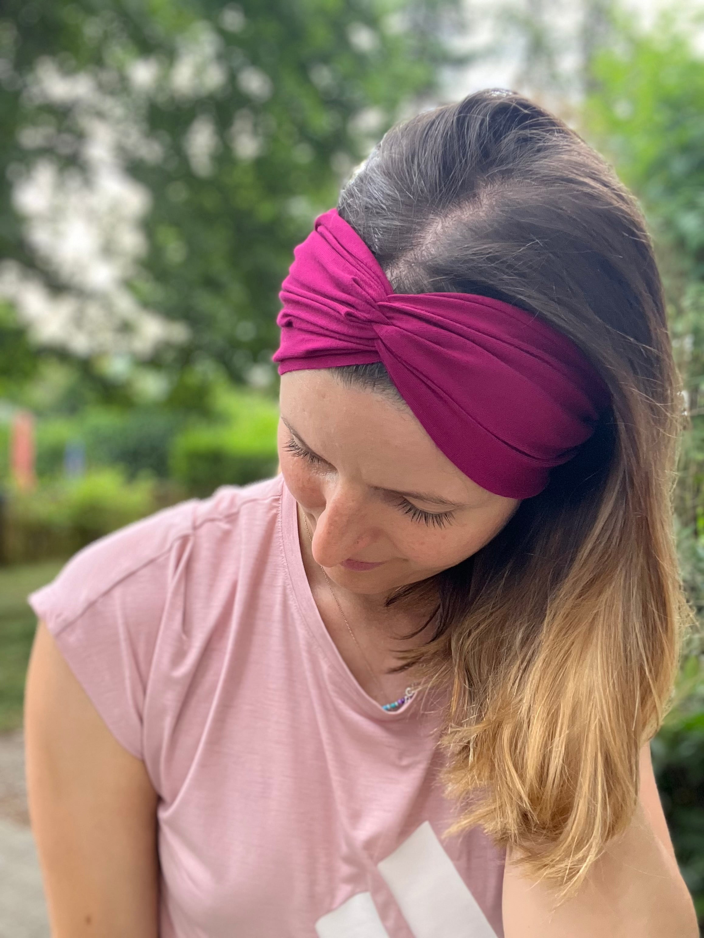 Bambus Twist Haarband – weich & rutschfest