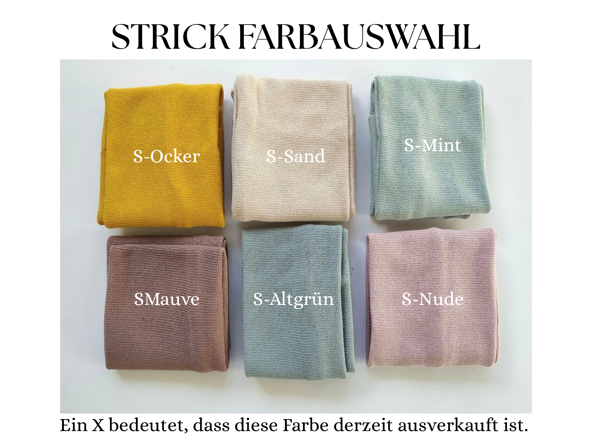 Strick Haarband aus Baumwolle