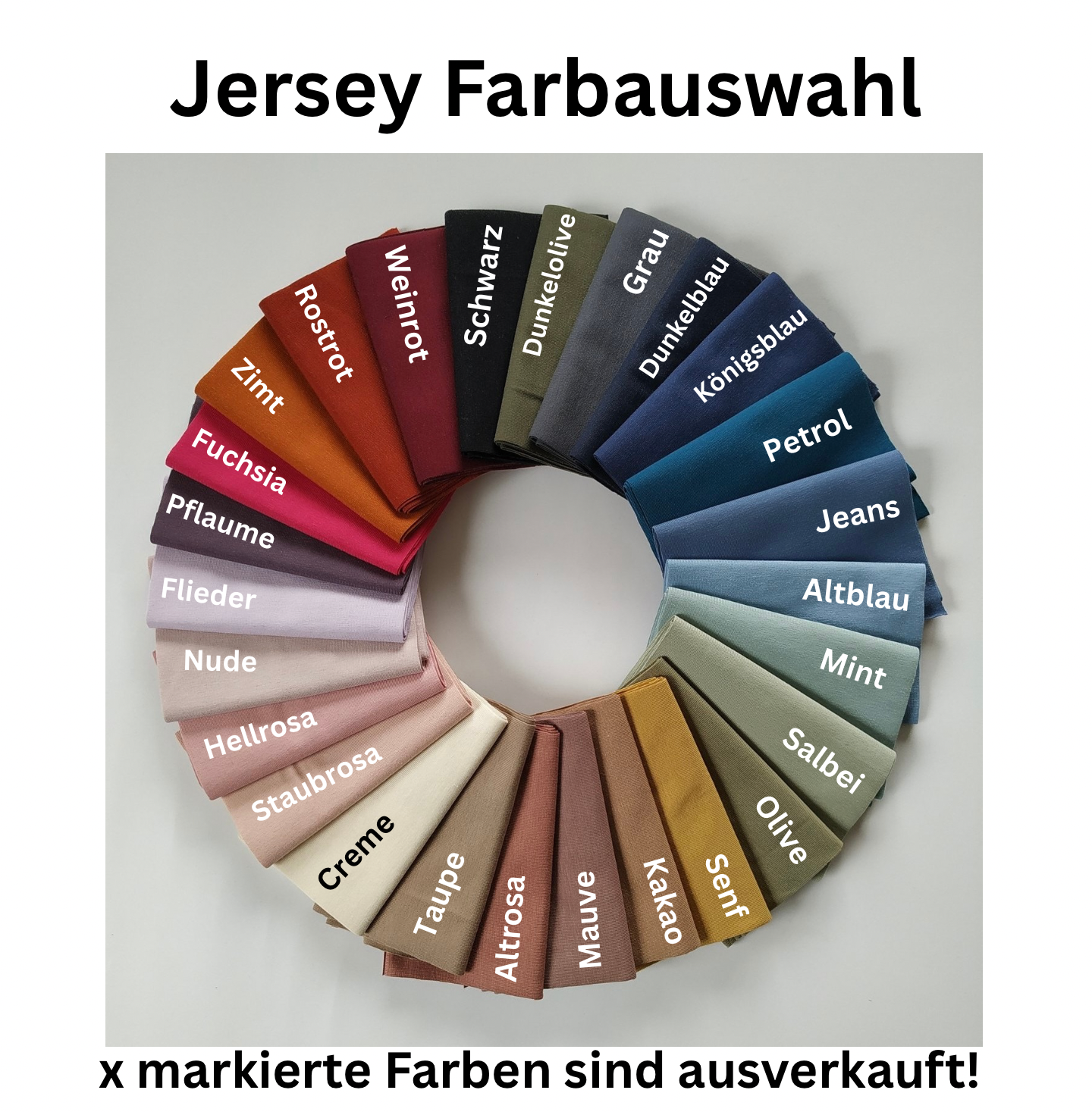 Bandeau Haarband Baumwolljersey – bequem & stylisch