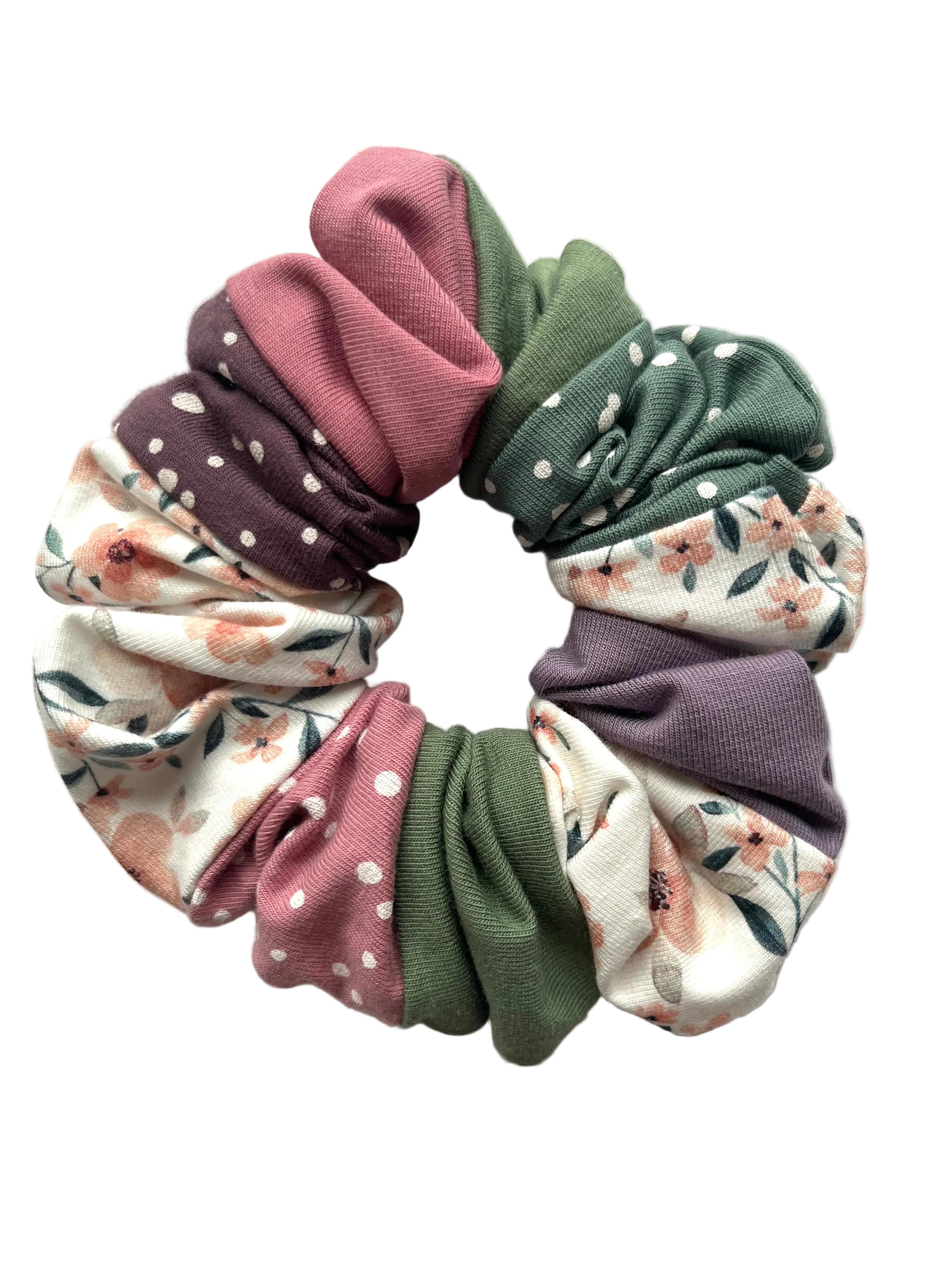 Signatur Scrunchie „Farbe 1“ weich & stylisch