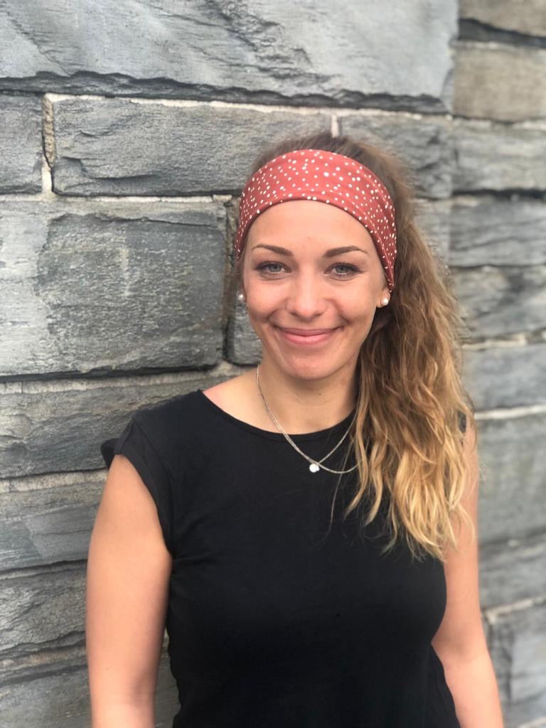 Yoga Haarband Baumwolljersey – flexibel & leicht