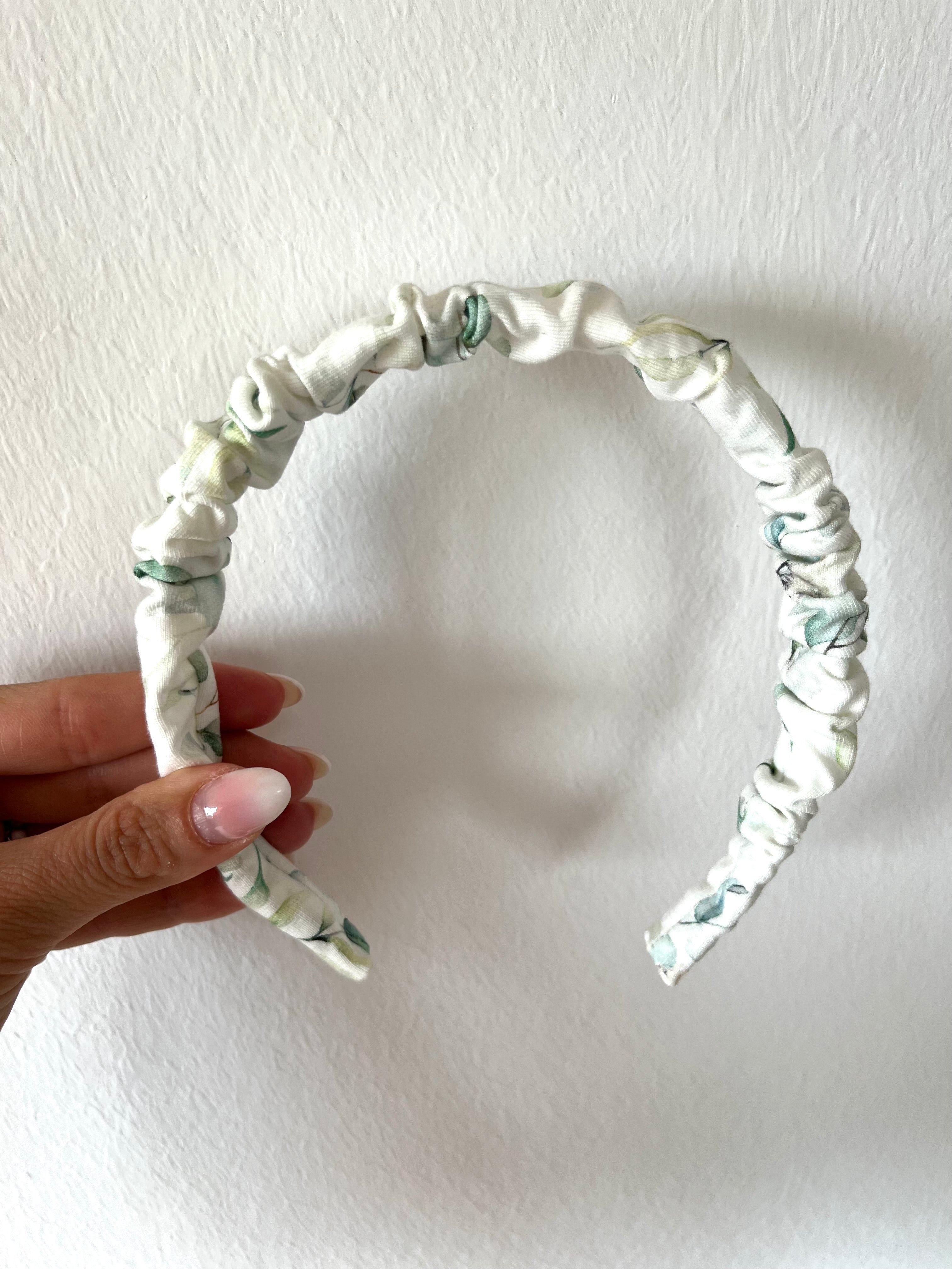 Haarreifen gerafft Schmal – bequem & flexibel