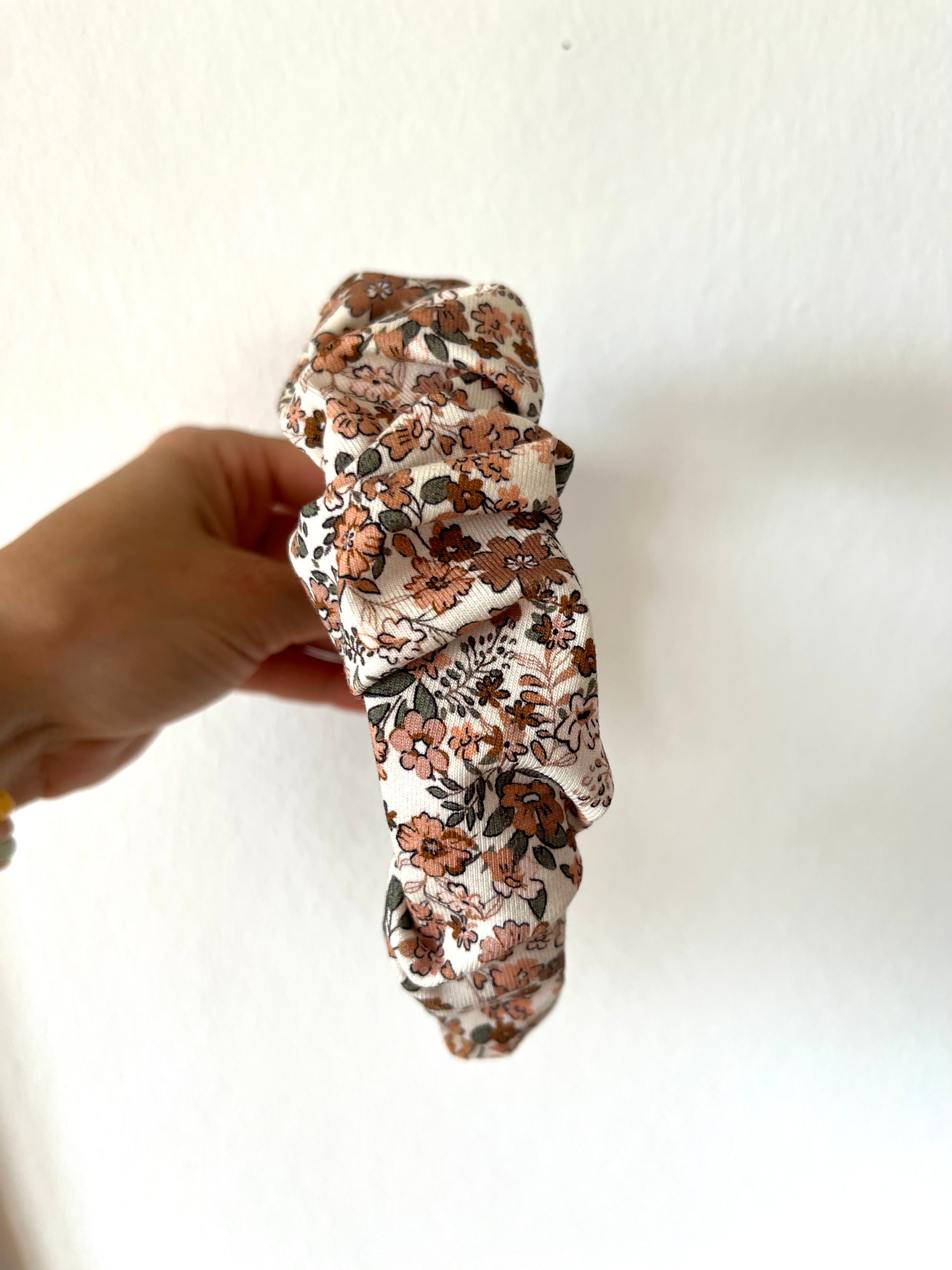 Haarreifen gerafft Breit – weich & stylisch