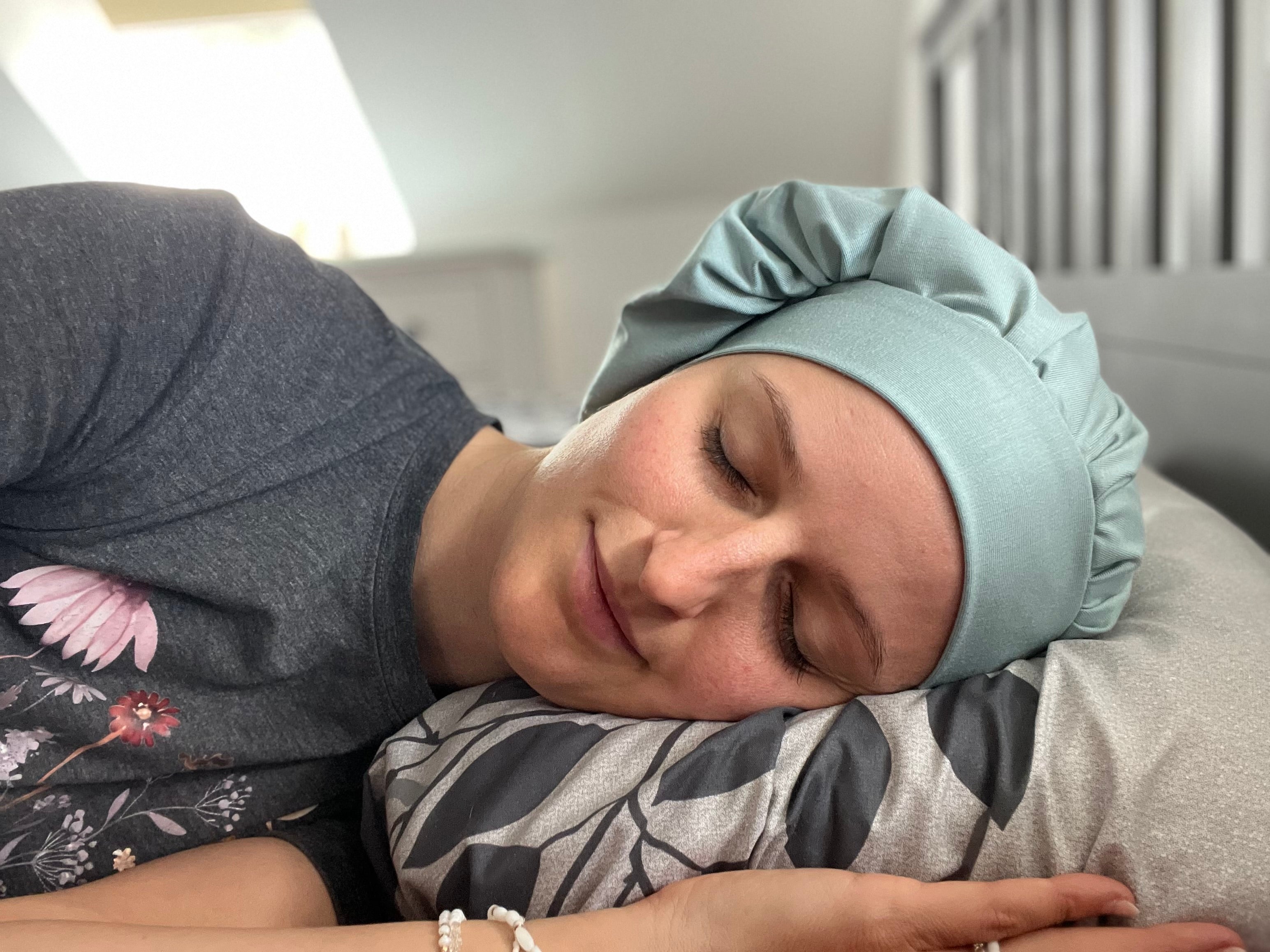 Bambus Ballon 🎈 Mütze – extra groß, maßgefertigt & sanft 🌙✨