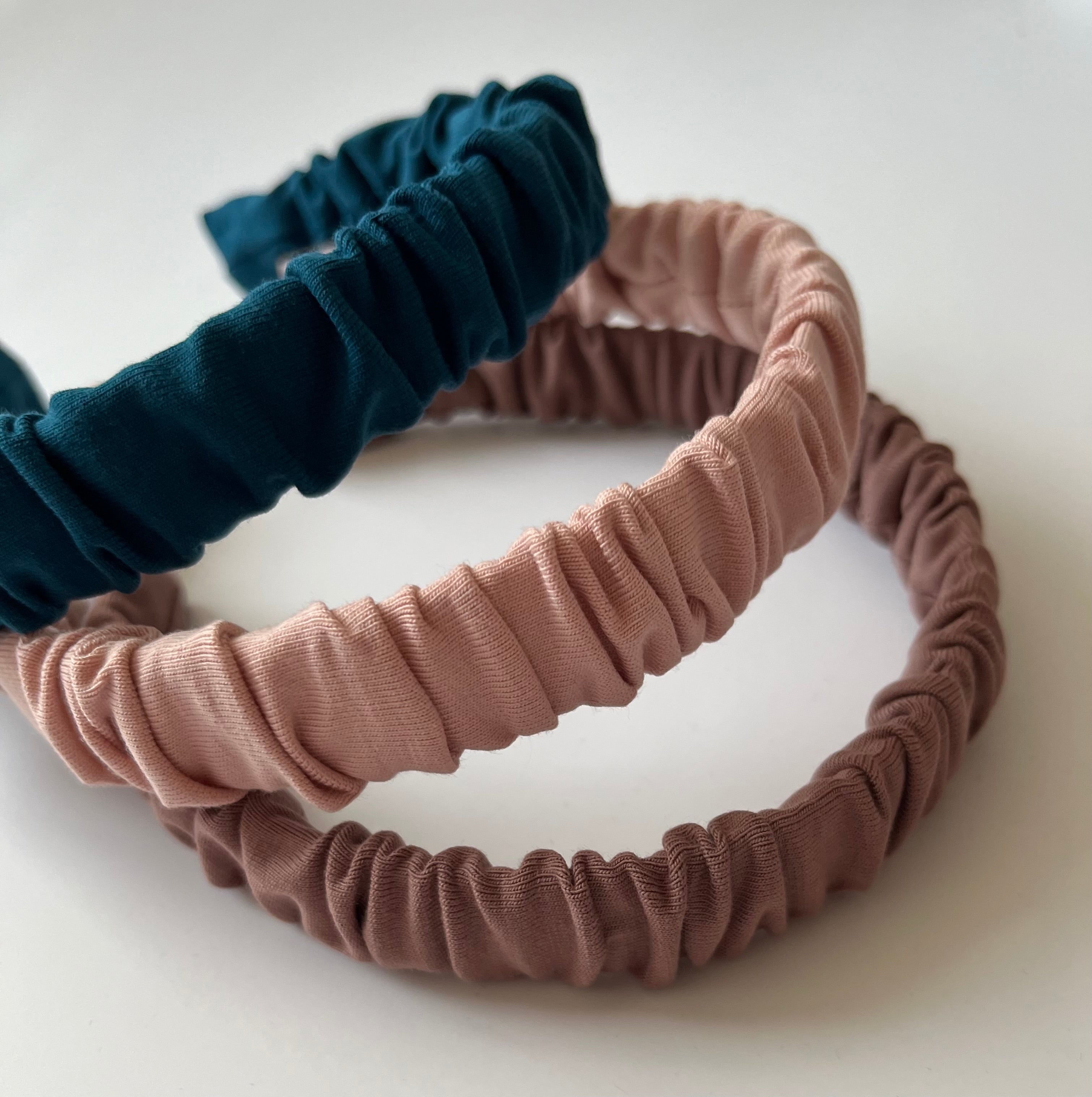 Haarreifen gerafft in 3 Farben