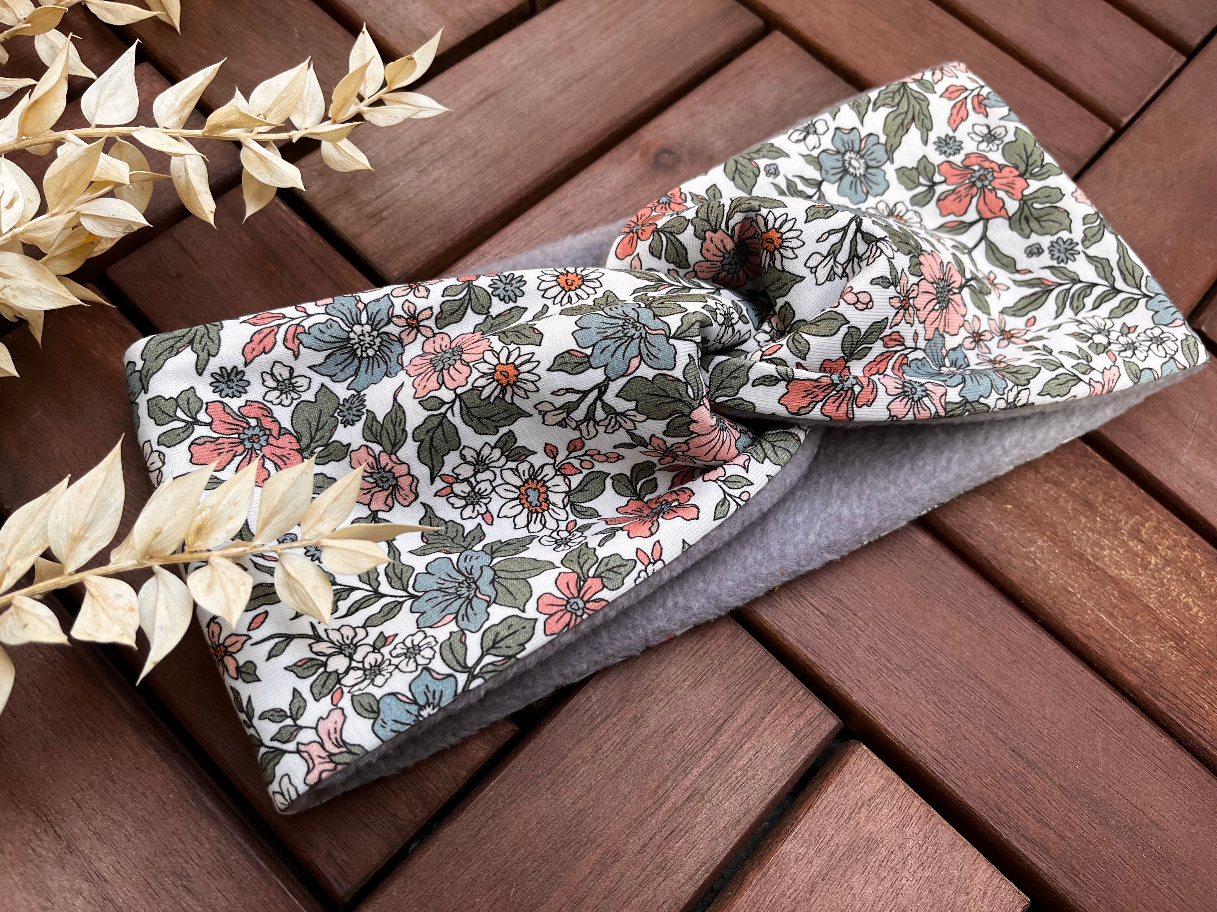 Set Bandeau Stirnband & Loopschal – komfortabel & gefüttert