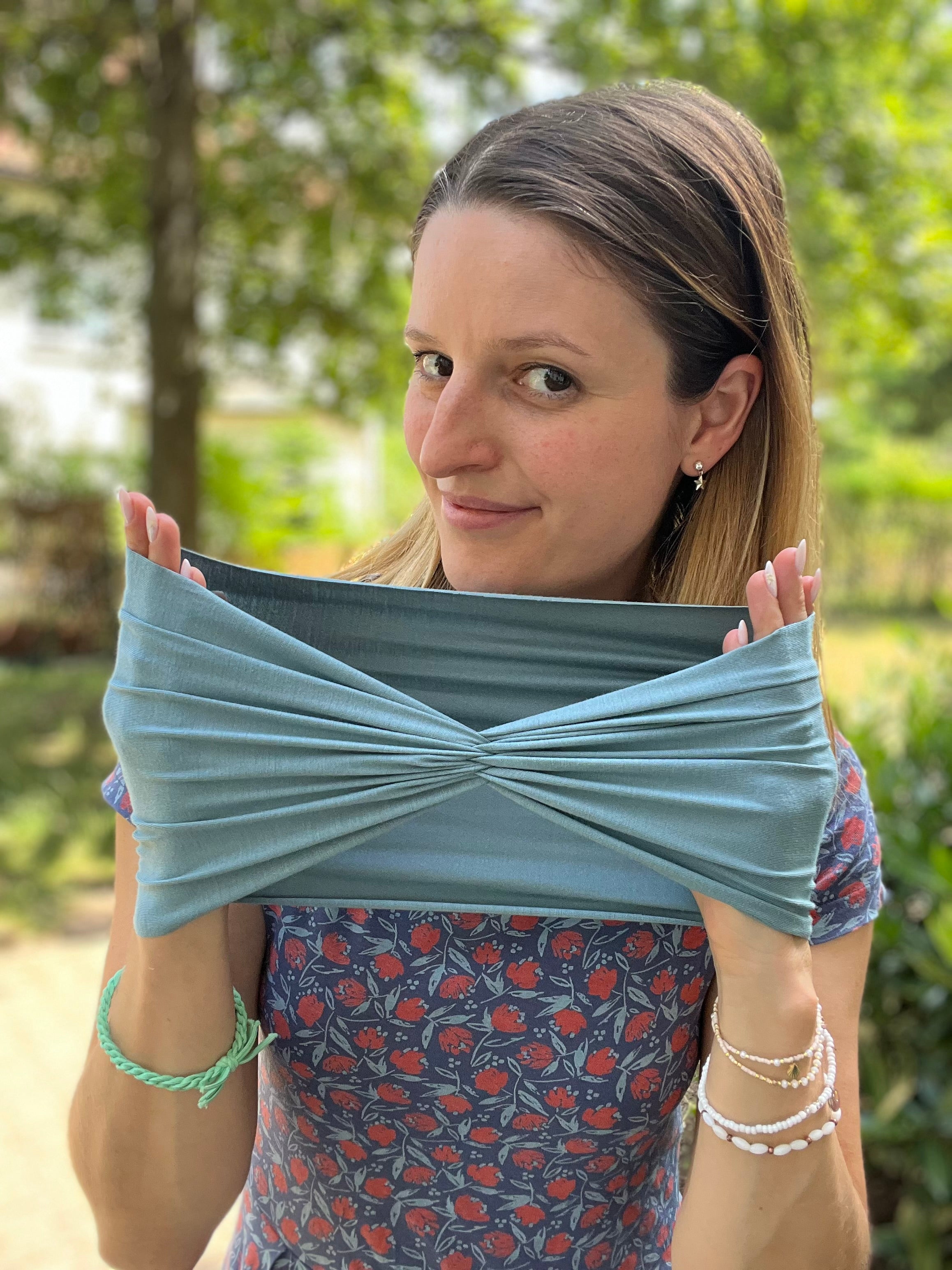 Bambus Twist Haarband – weich & rutschfest