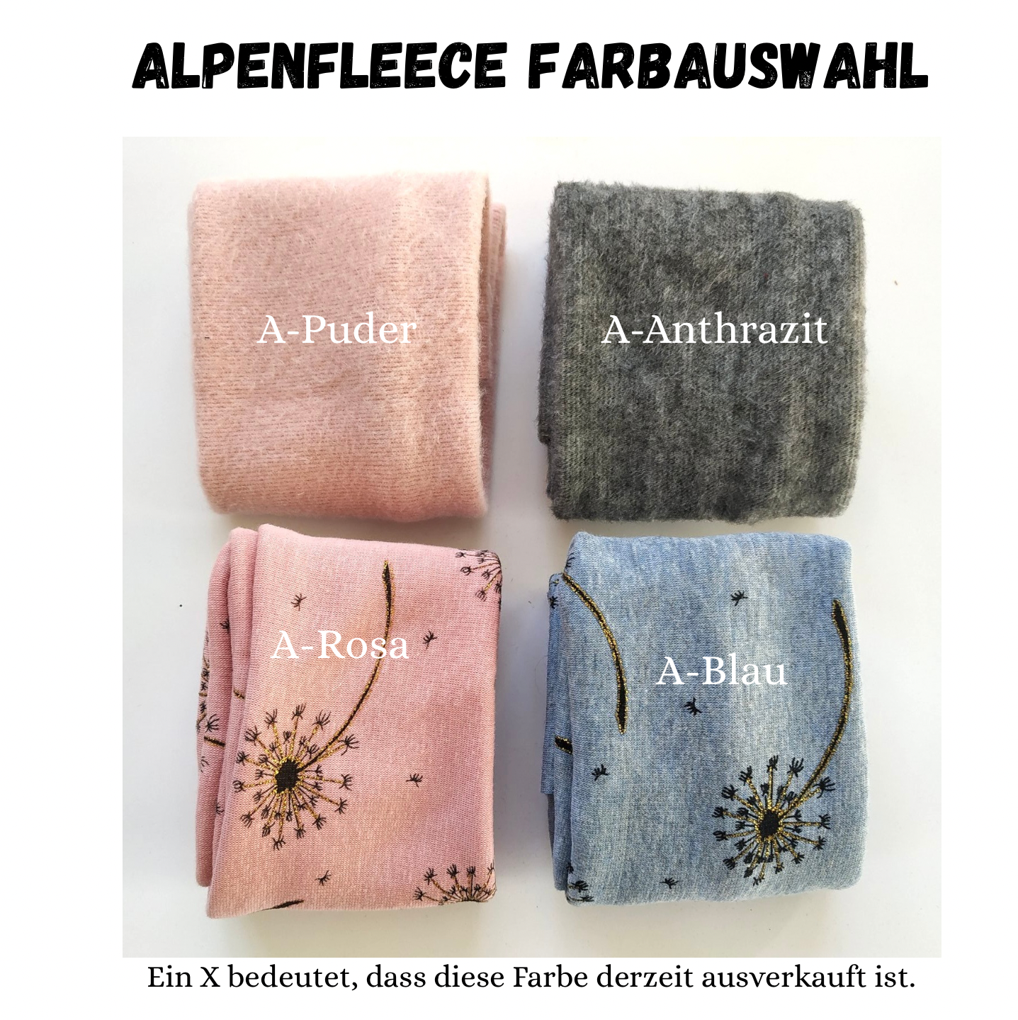 ALPENFLEECE Haarband - die letzten 4 Farbtöne sind online!