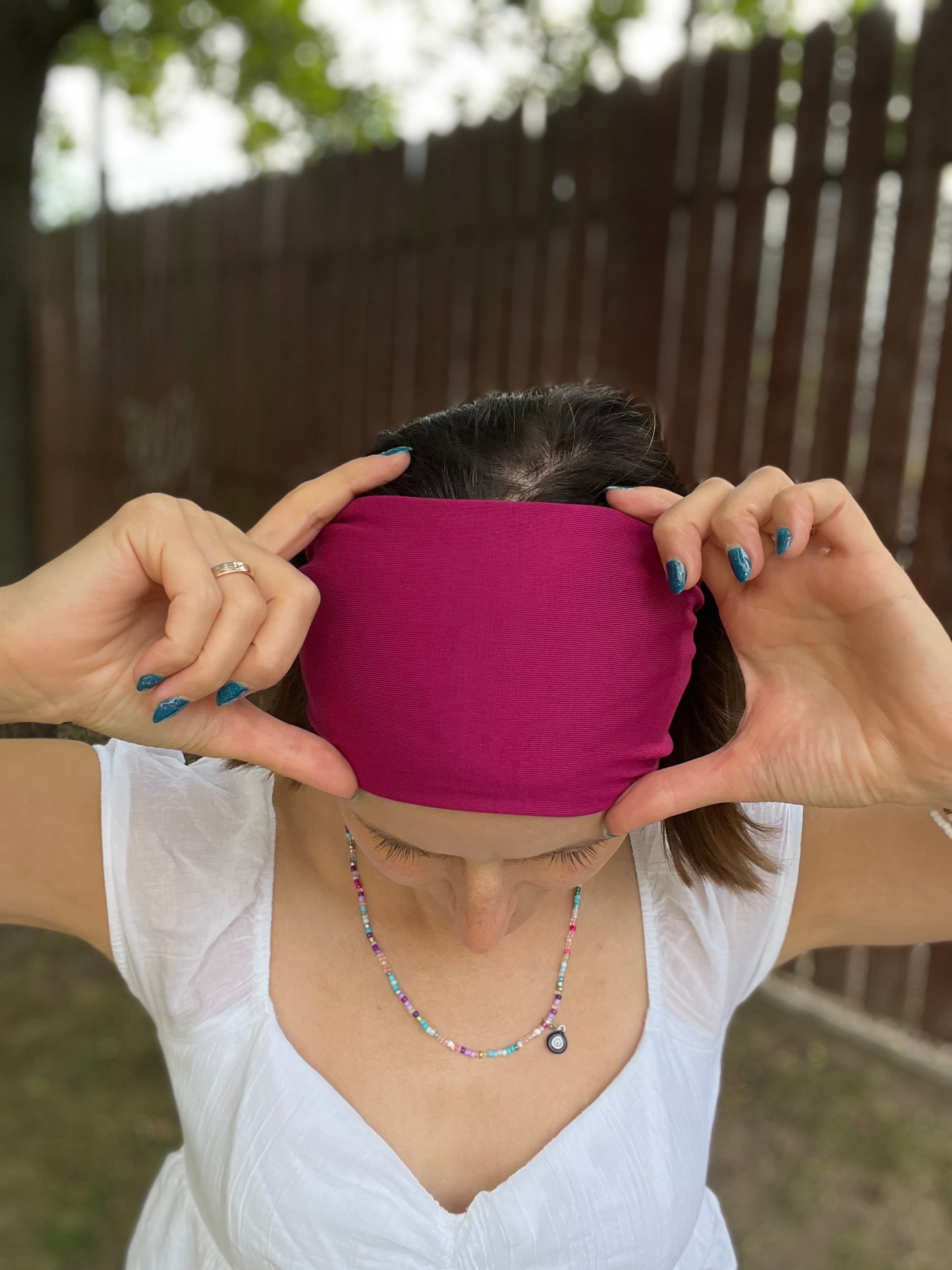 Neu-> Bambus Yoga Haarband in 9cm & 16cm