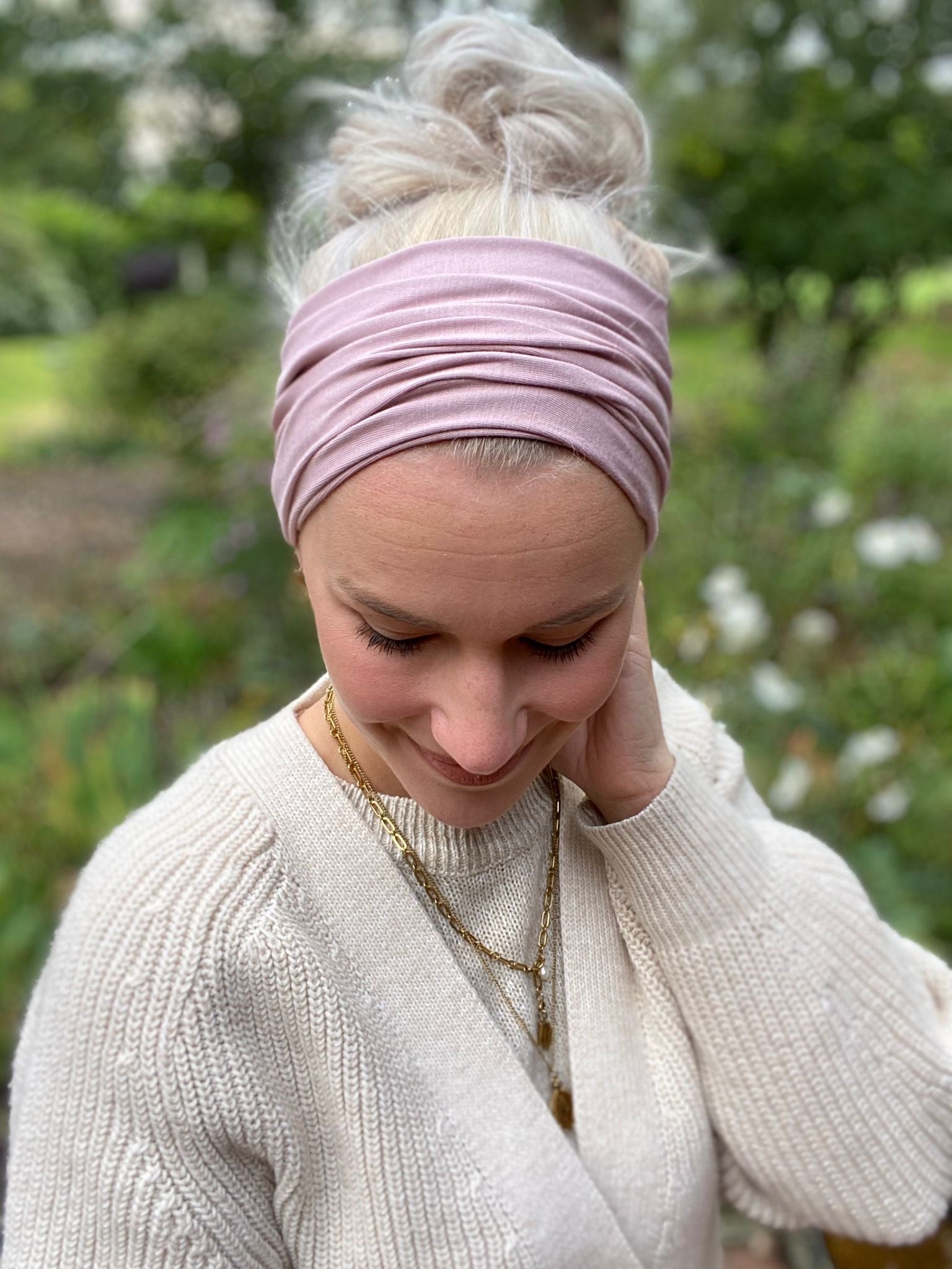 Bambus Yoga Haarband – bequem & flexibel