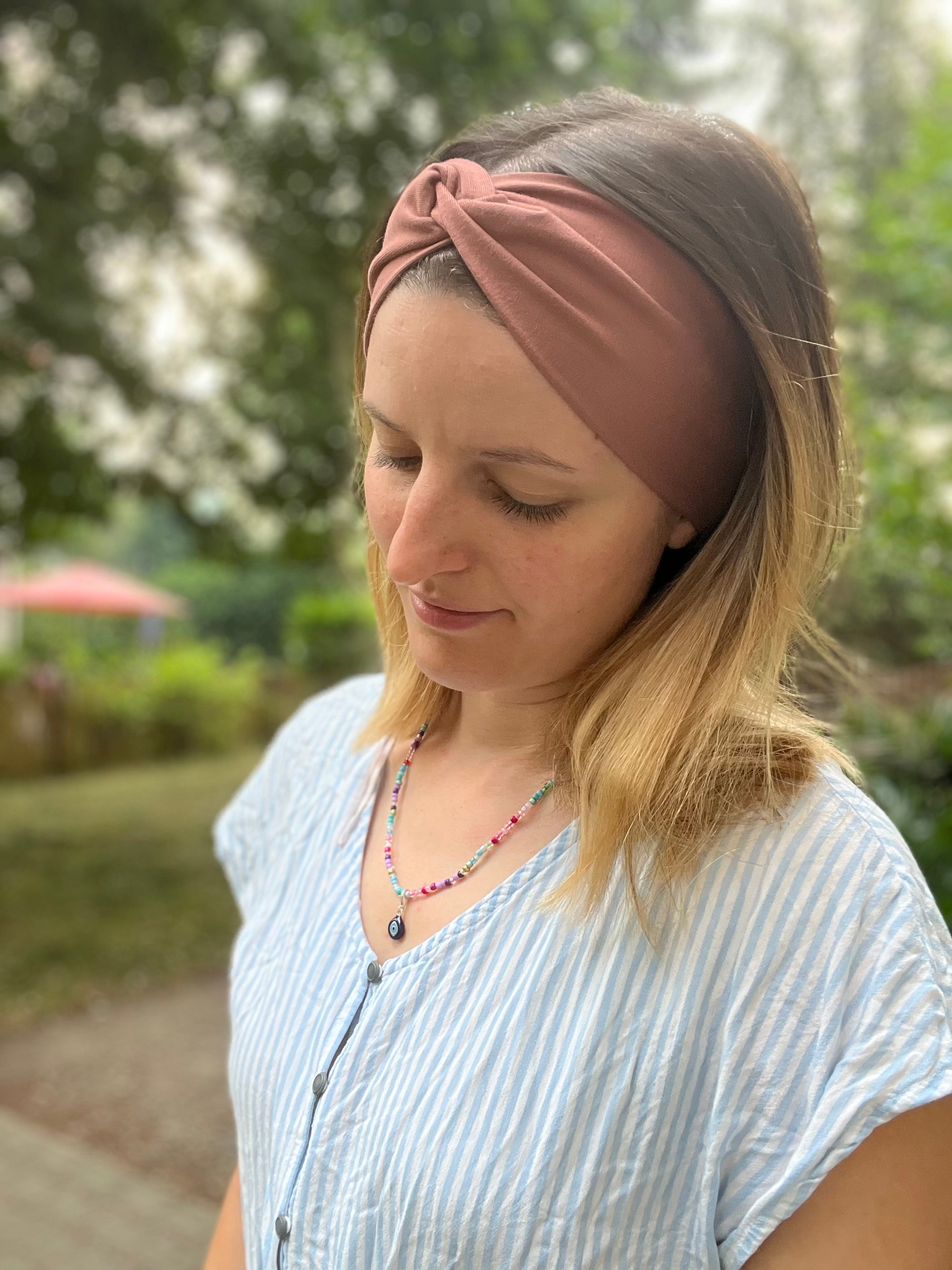 Bambus Bandeau Haarband - bequem & flexibel
