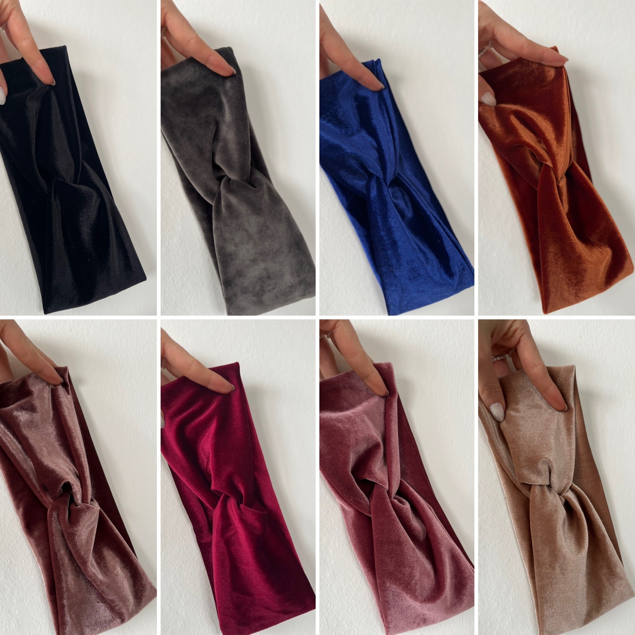 Samt Stirnband – warm & komfortabel