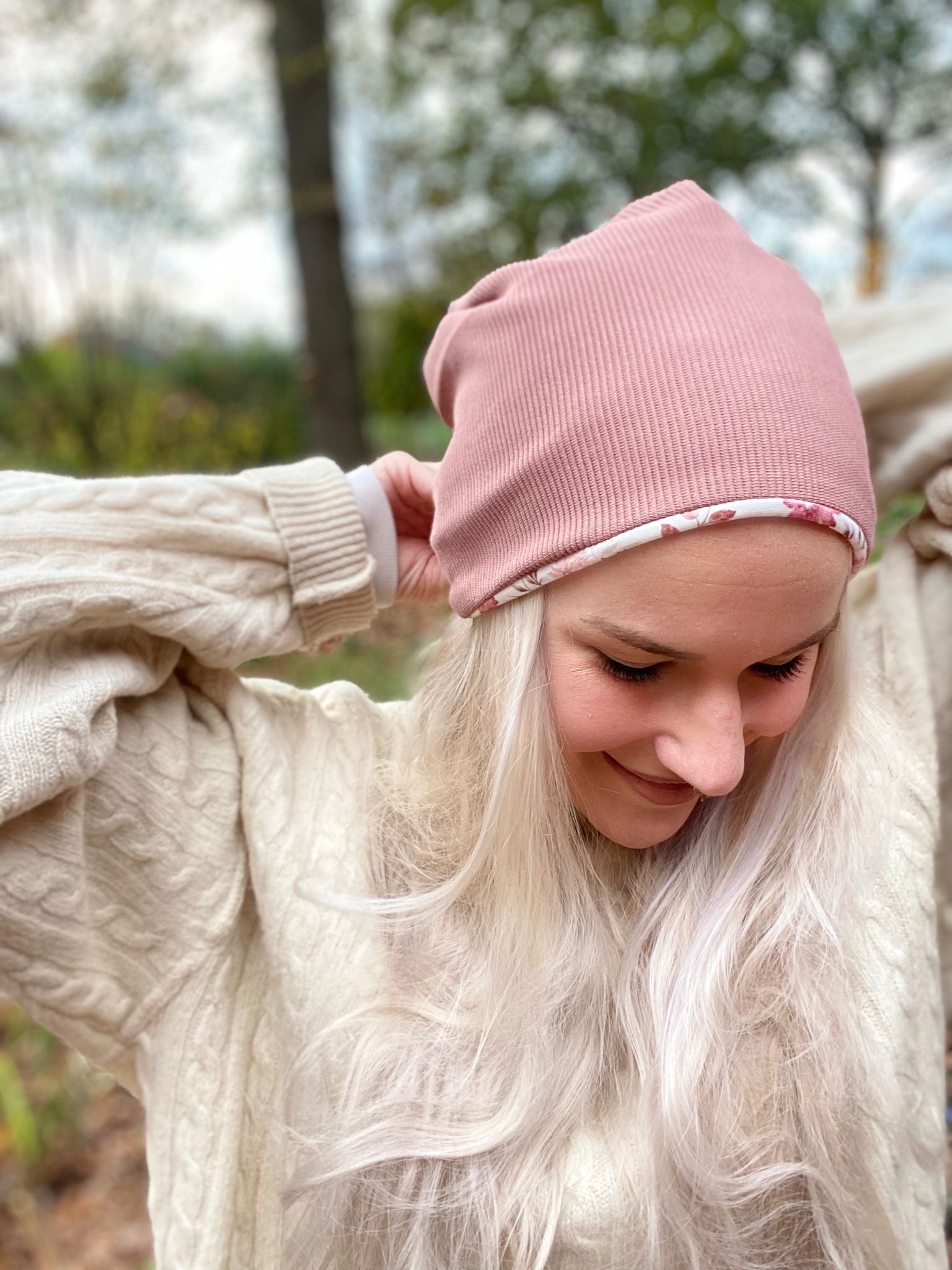 Wendemütze, Loop & Haarband
