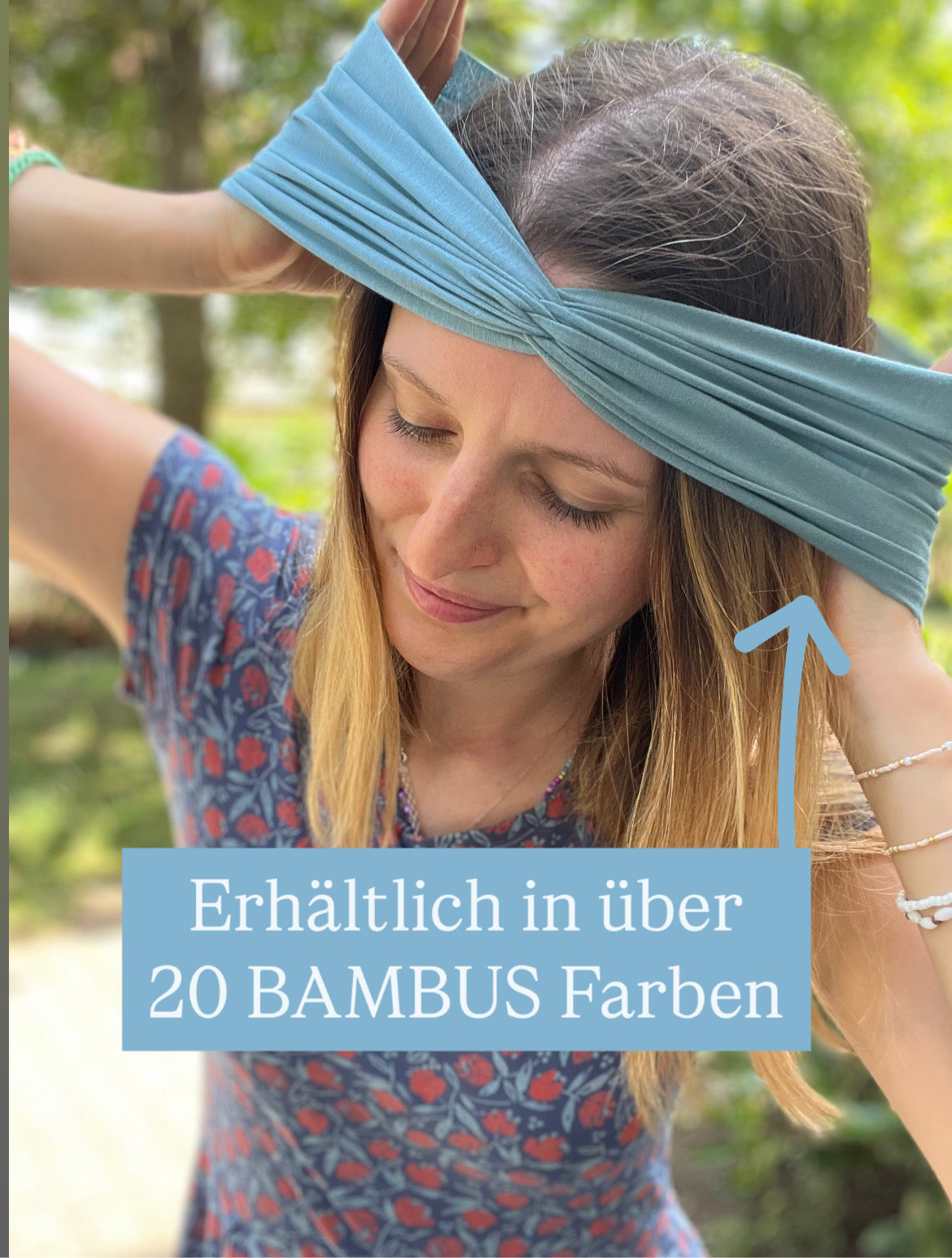 BAMBUS Twist Haarband in 20cm