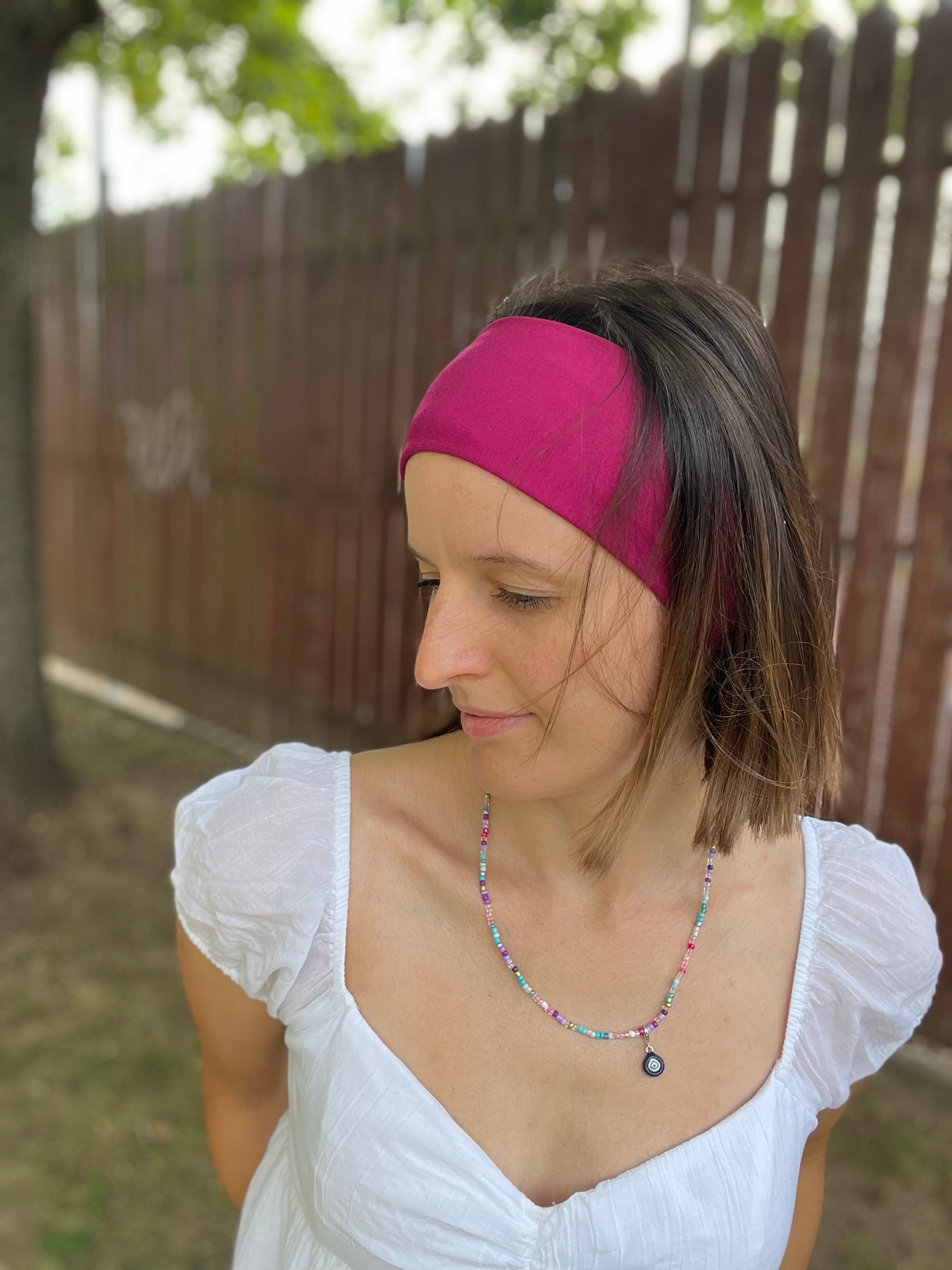 Bambus Yoga Haarband in 9cm – bequem & flexibel