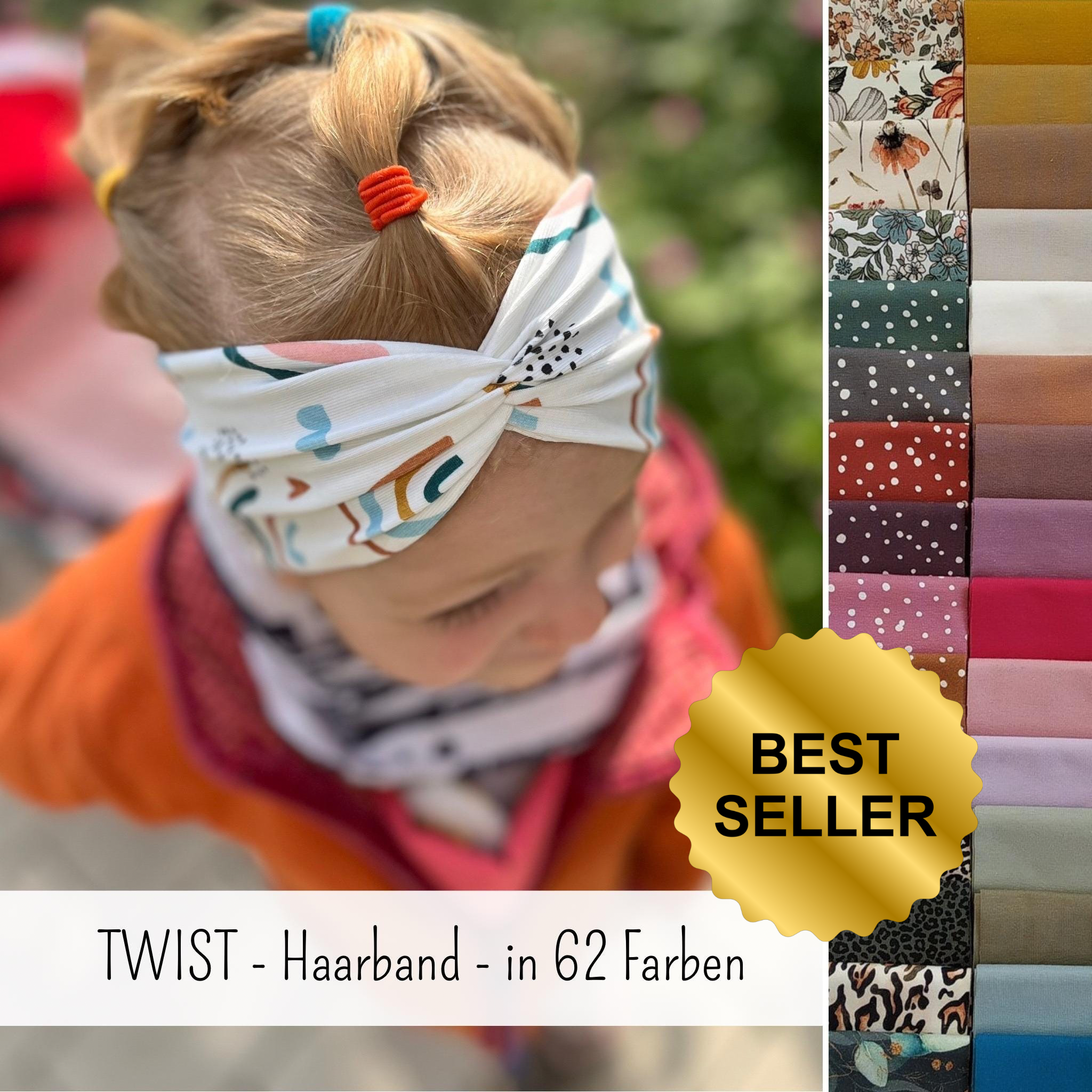 Twist Haarband in 12cm