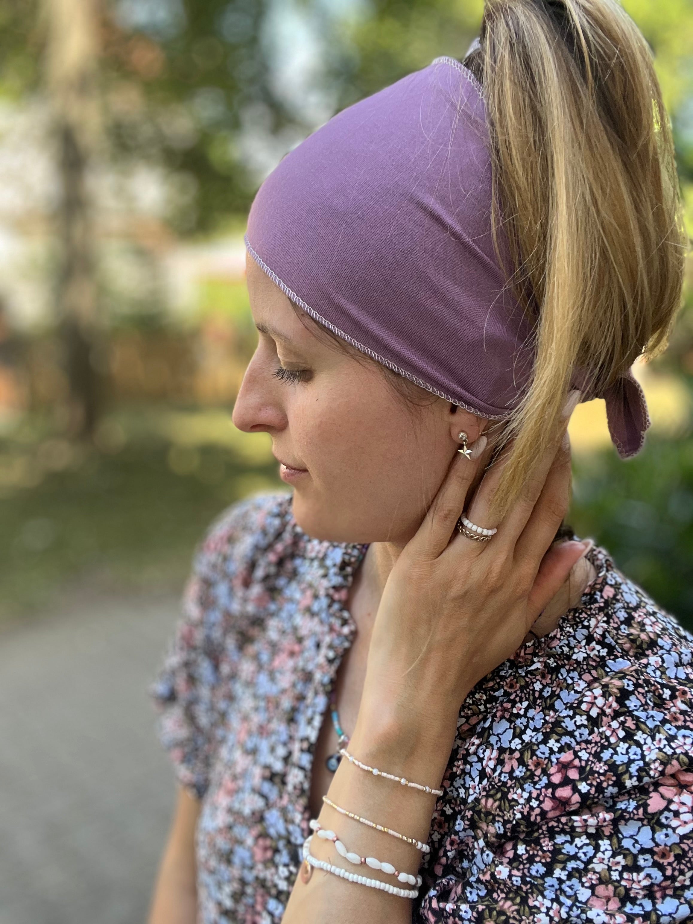 kurzes CUTY Bambus BINDEHAARBAND
