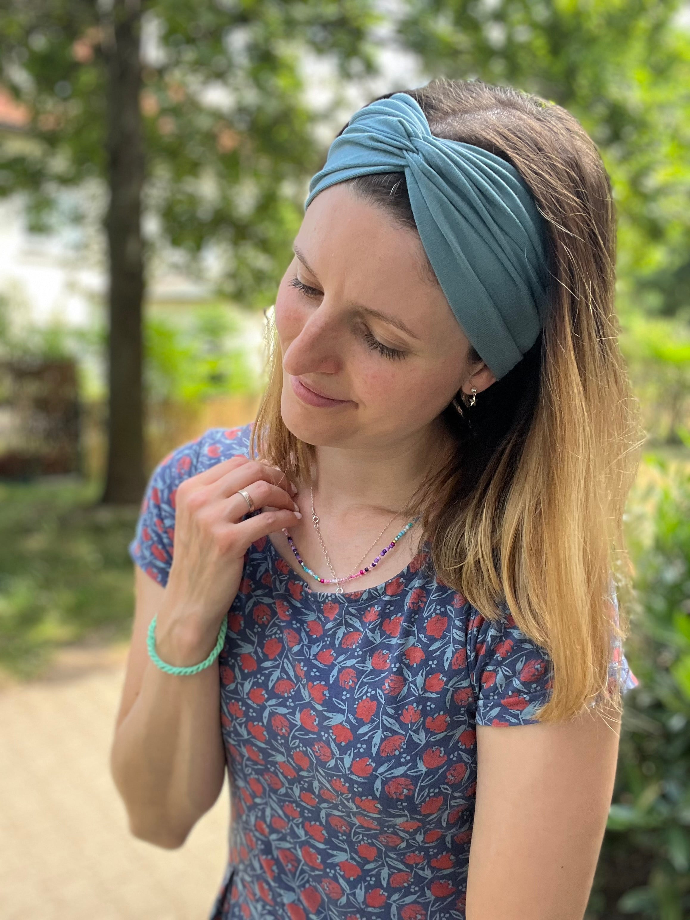 Bambus Twist Haarband – weich & rutschfest