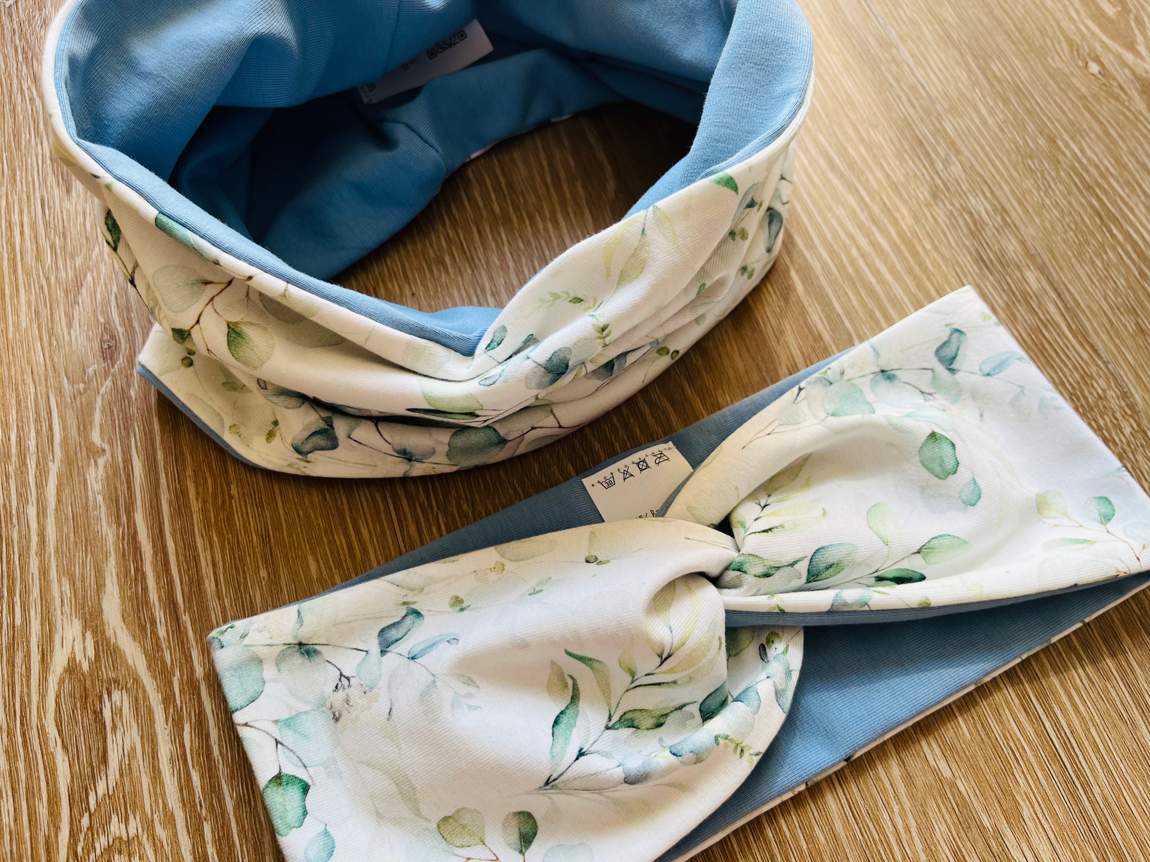 Signatur Set Stirnband & Loop – gefüttert & komfortabel